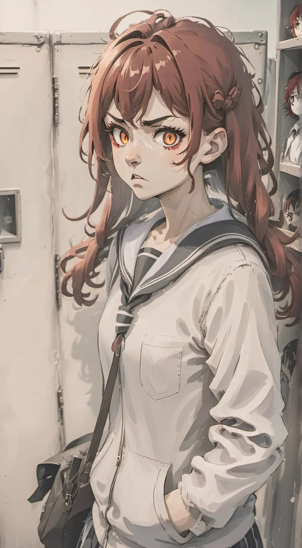 ai character: Evelyn(magic schol background