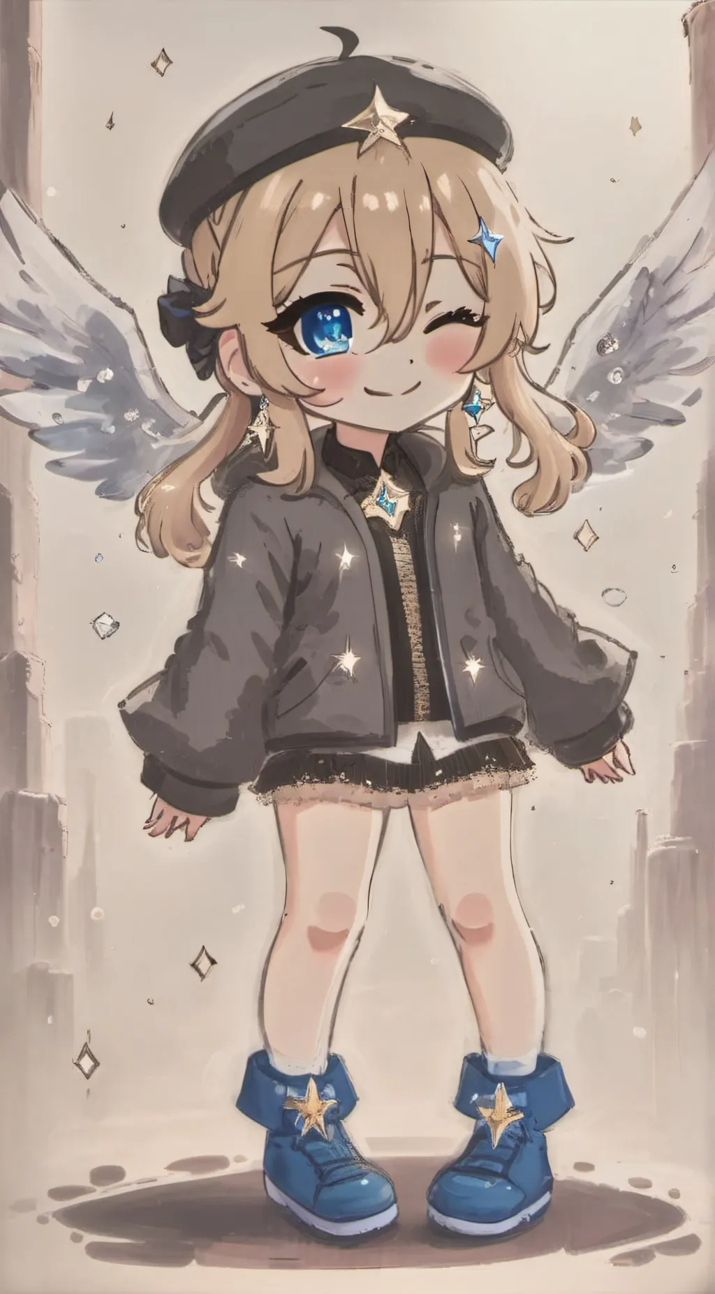 ai character: Lizzy background