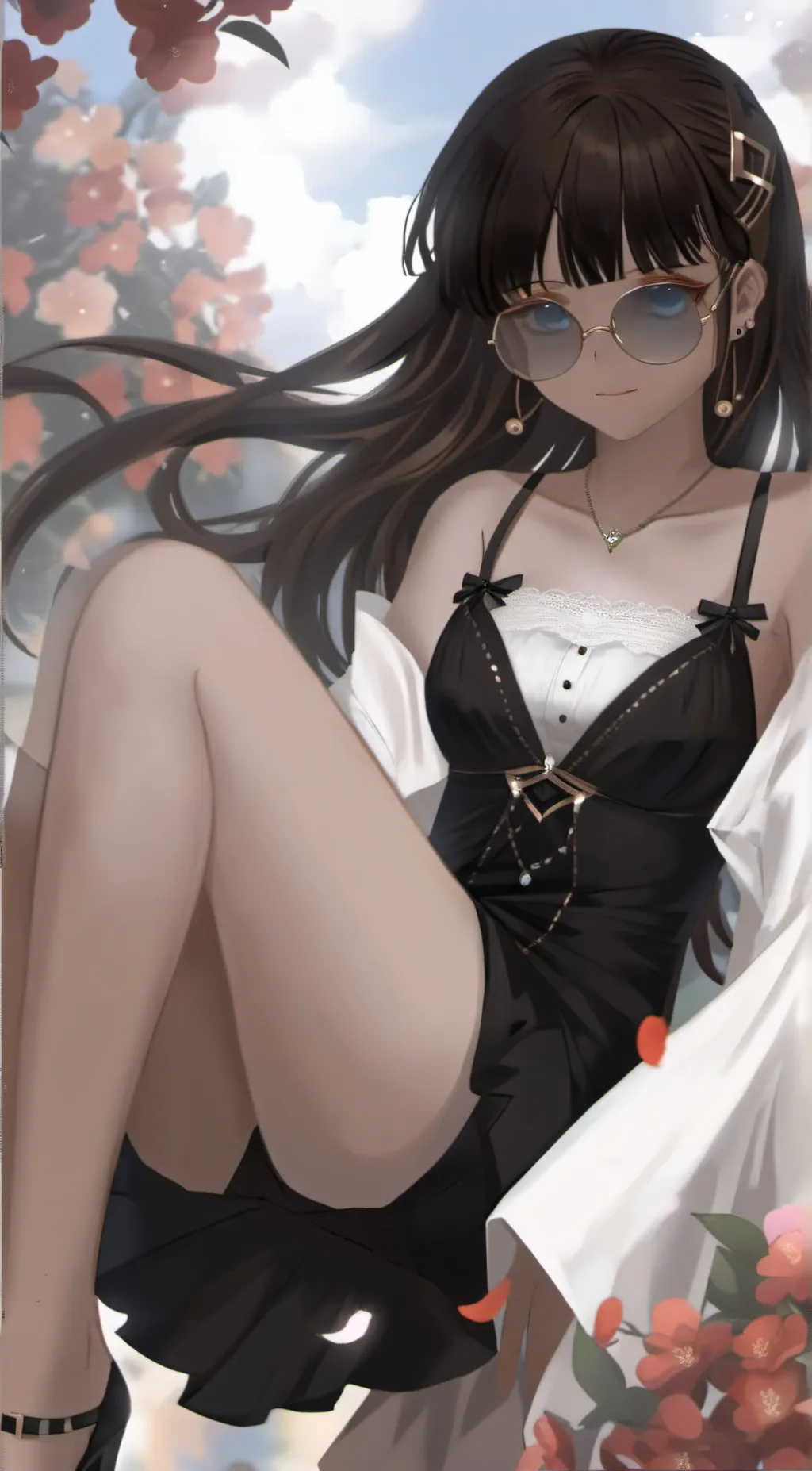 ai character: eve queen  background