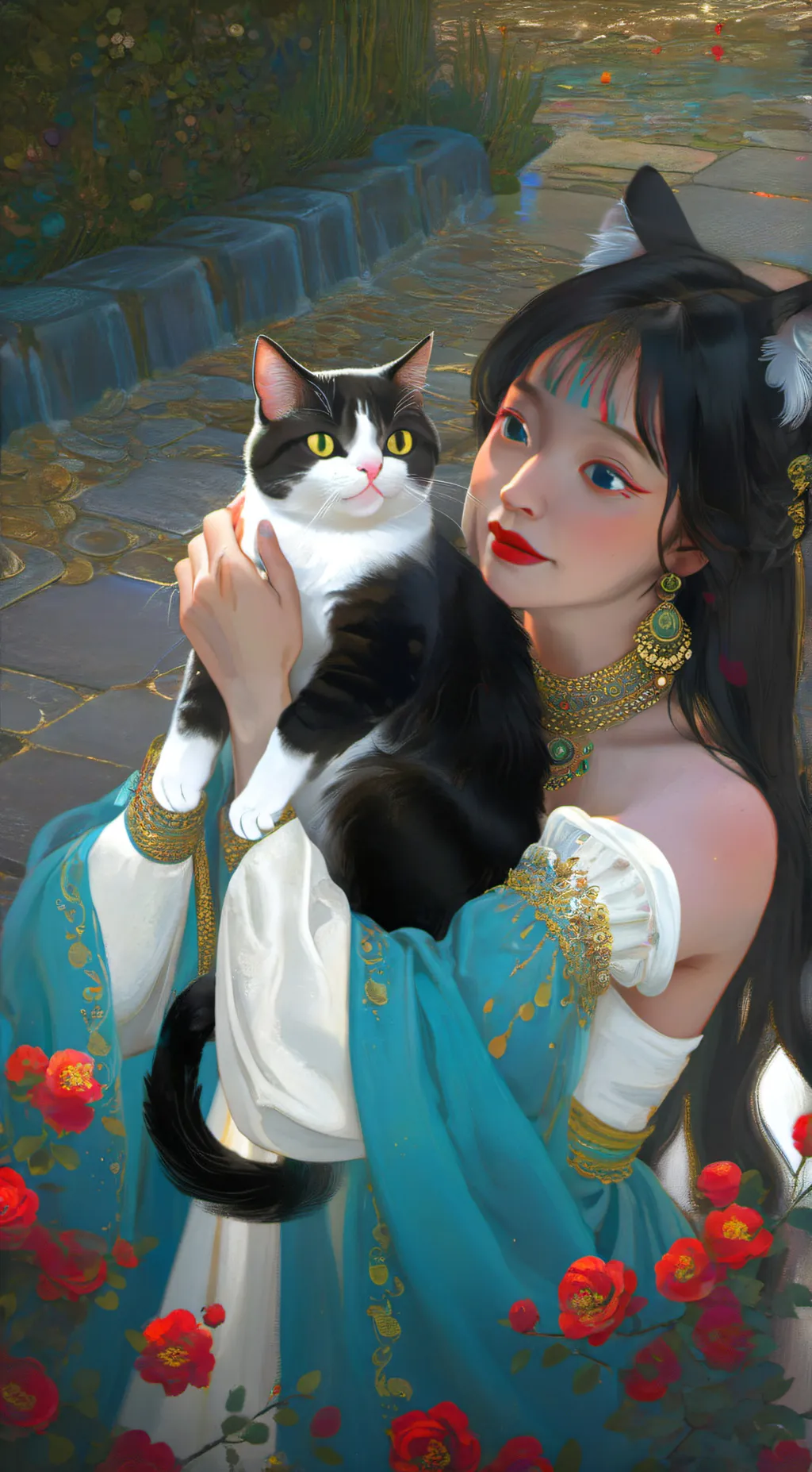 ai character: Emily👨👩‍🦰 background