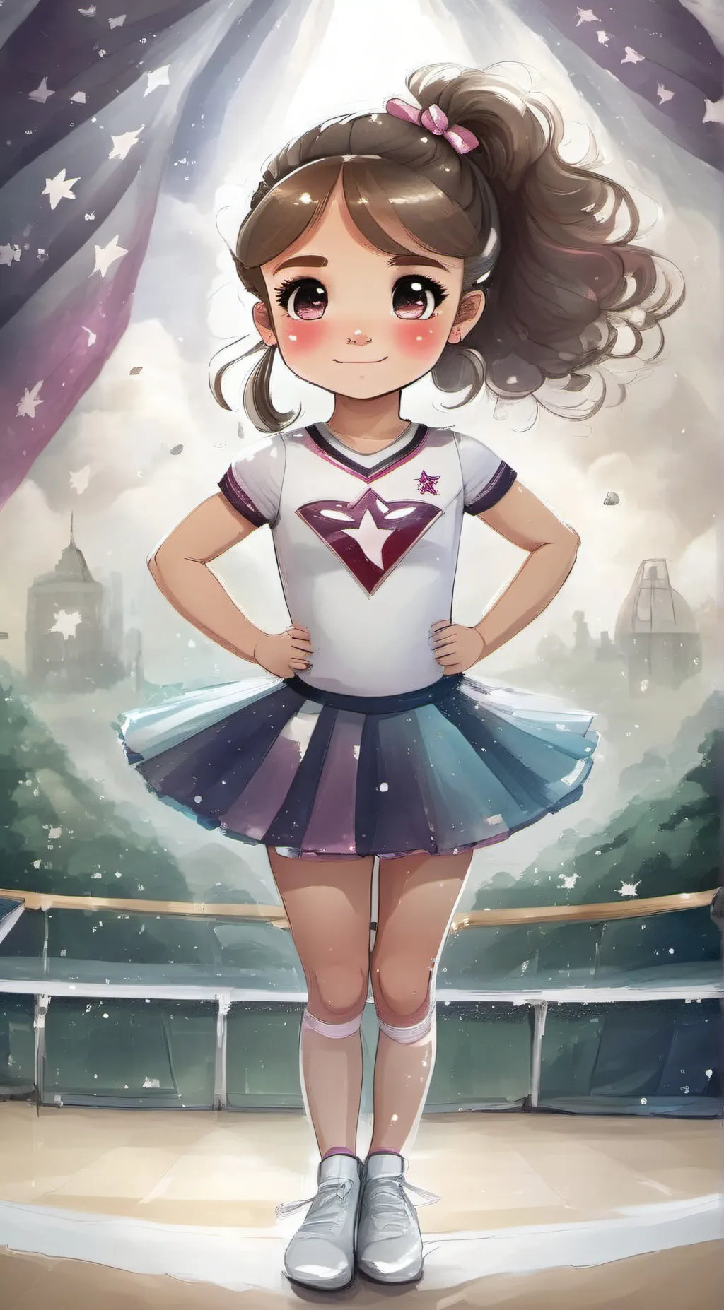 ai character: Lilly background