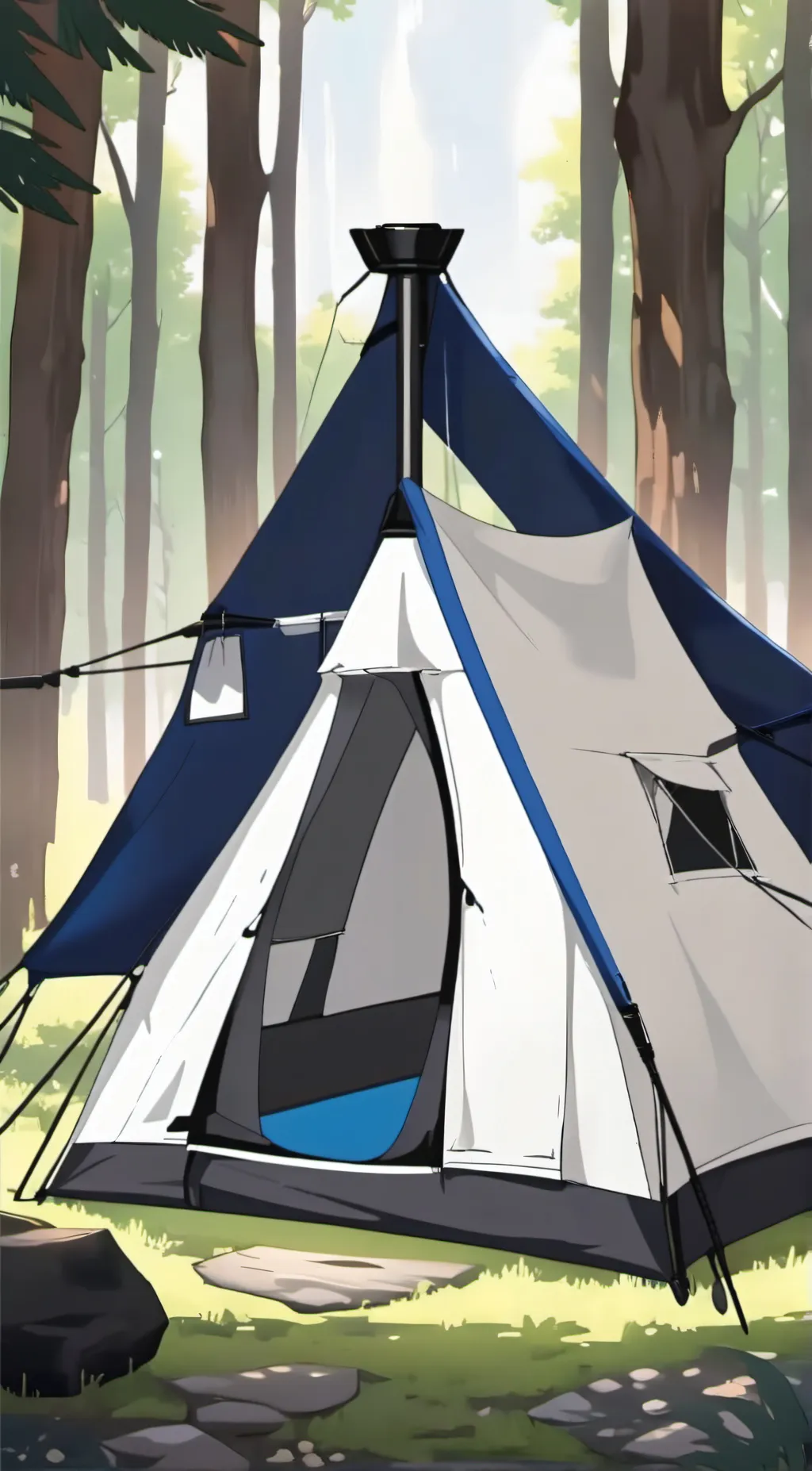 ai character: Camp camp gb background