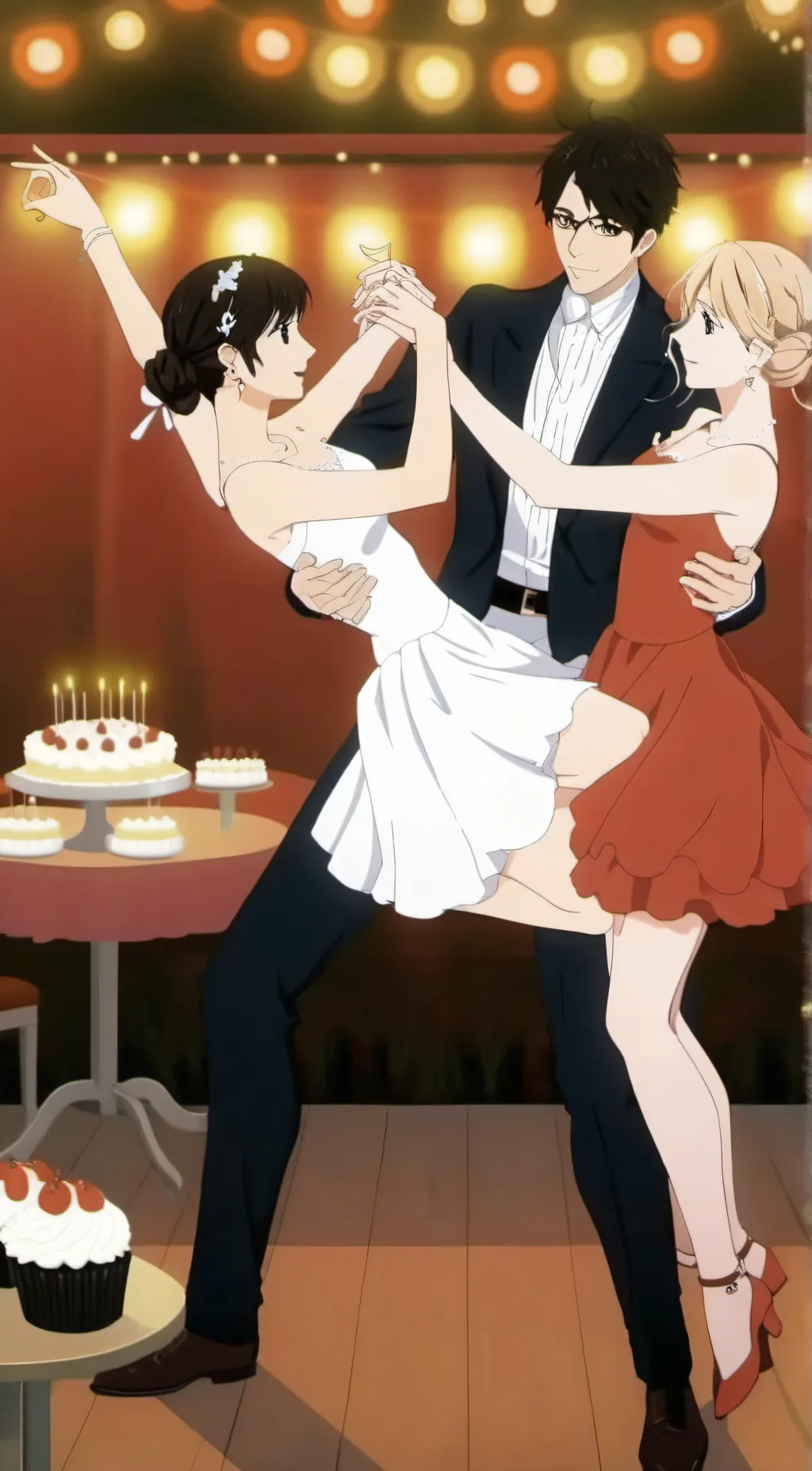 ai character: Zaneand Sarah An u background