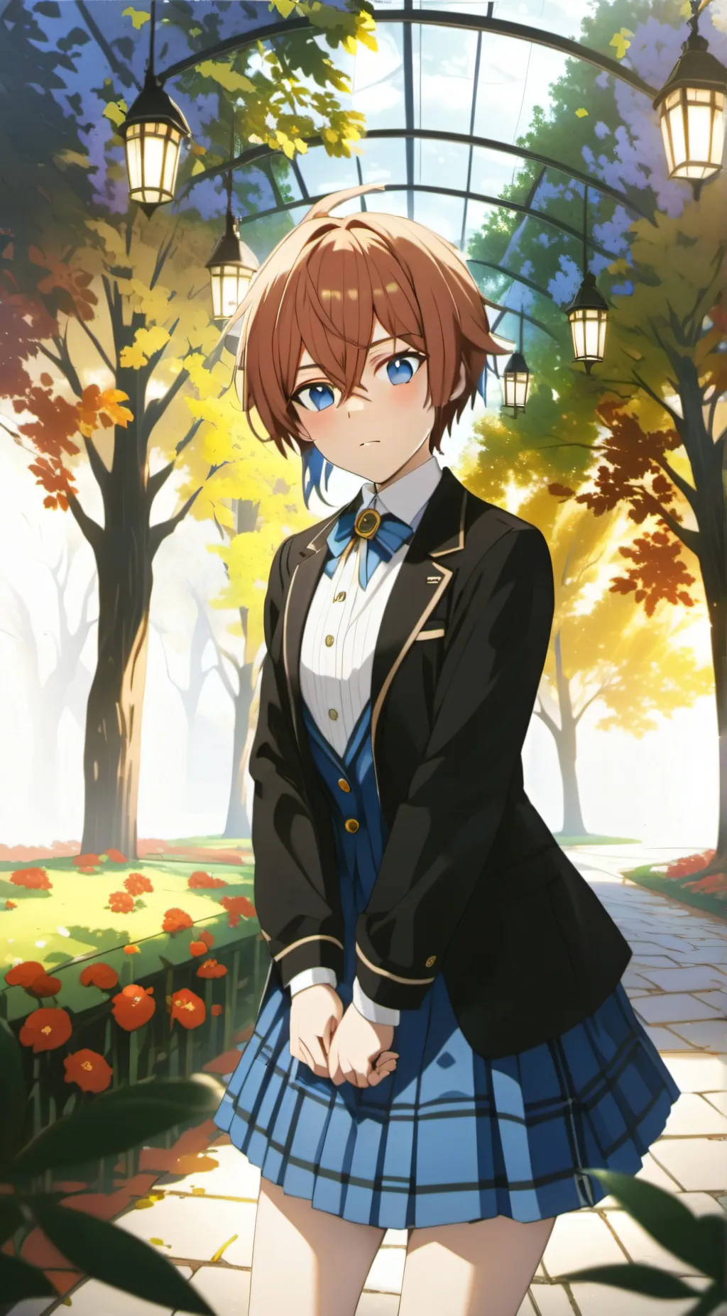 ai character: Neku~ background