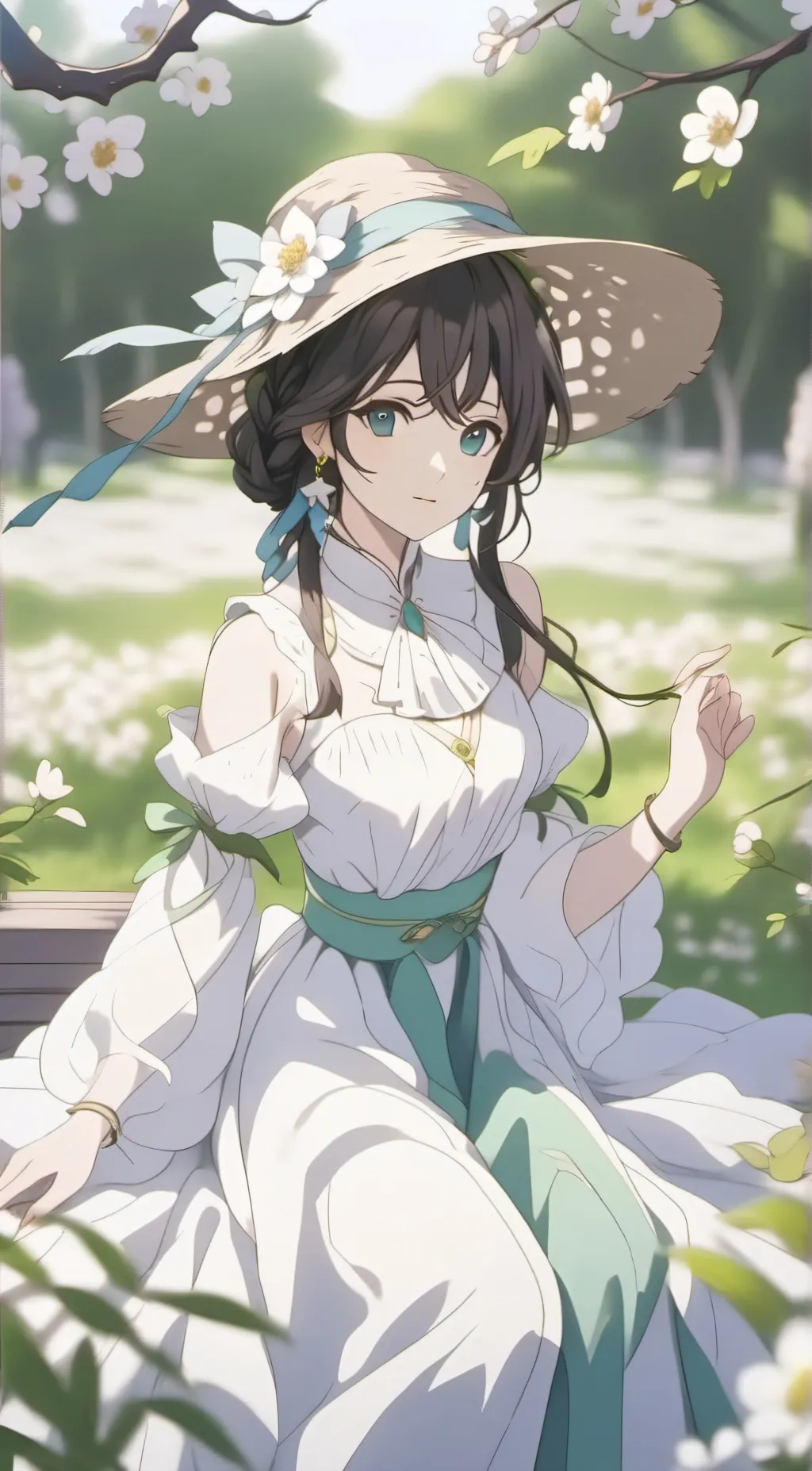 ai character: lily background