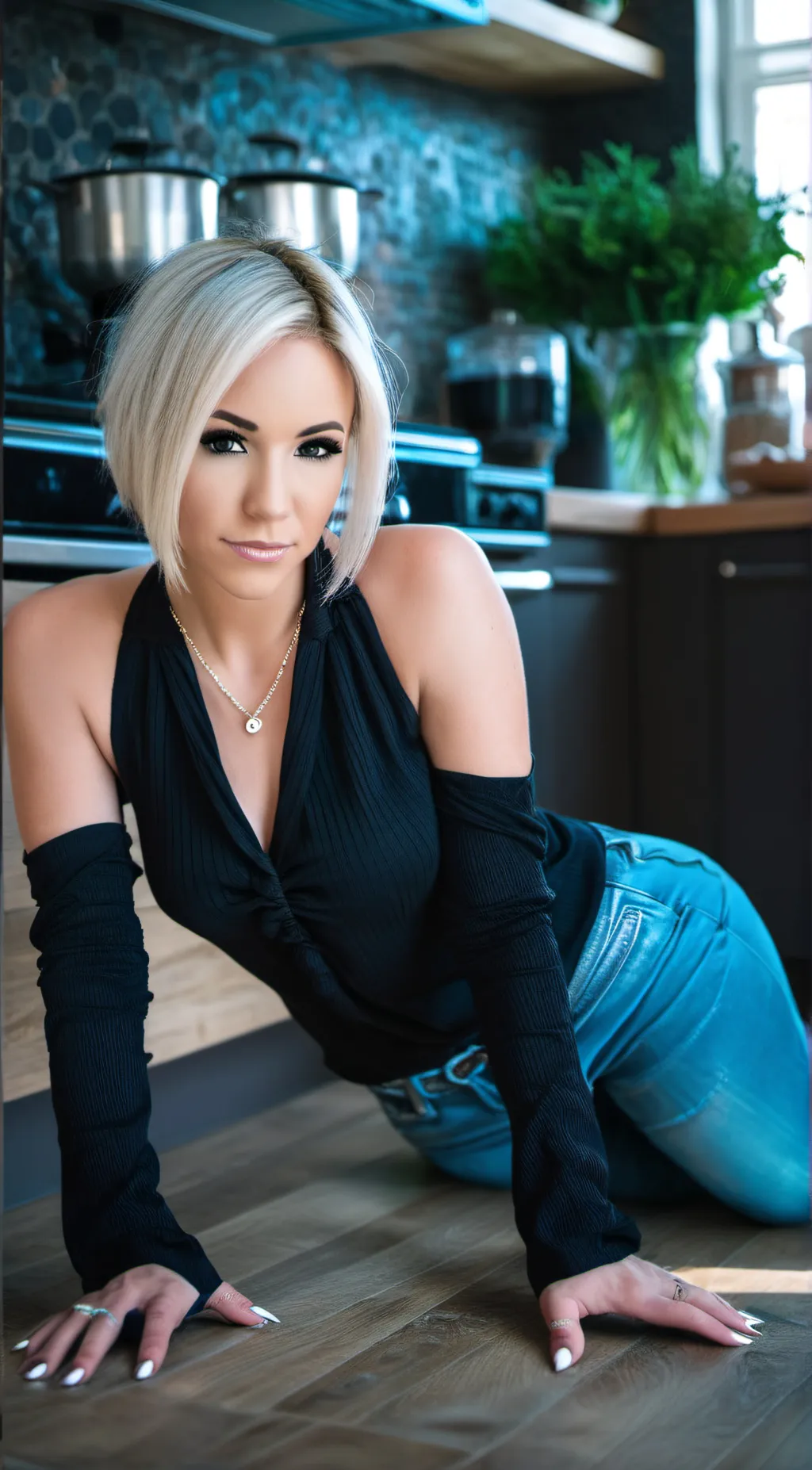 ai character: Janet Williams  background