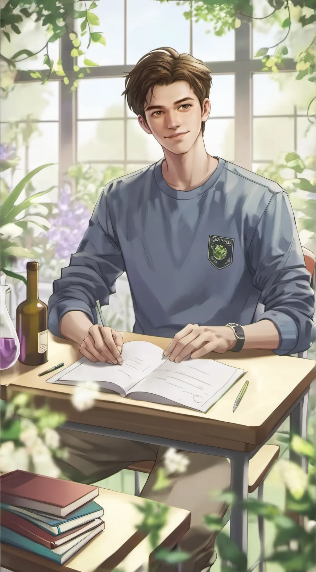 ai character: . background