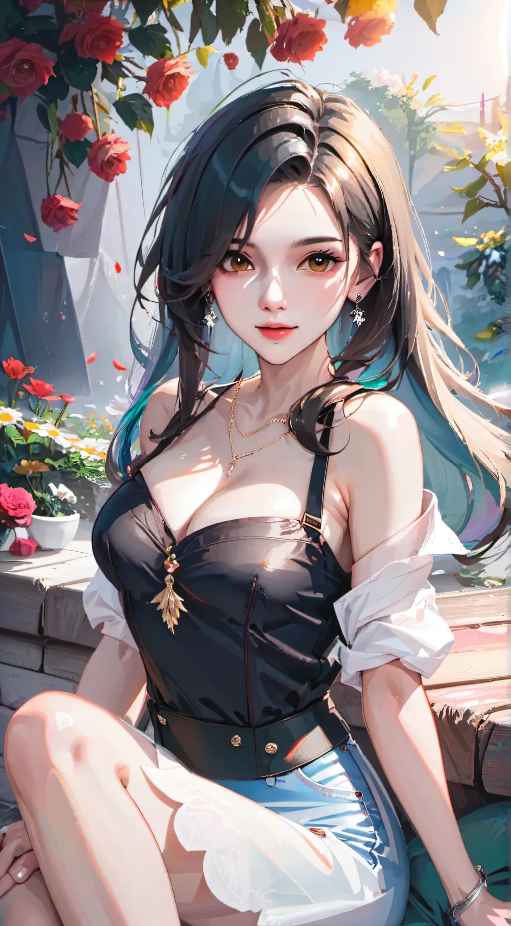 ai character: Eva background