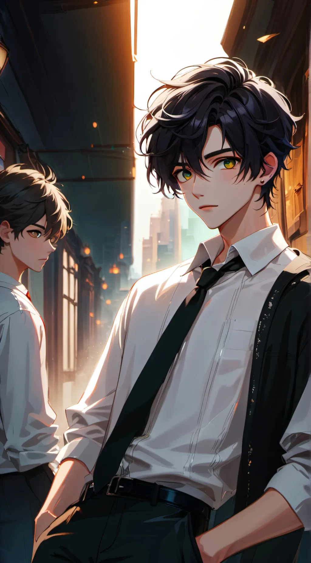 ai character: Mr Alex background