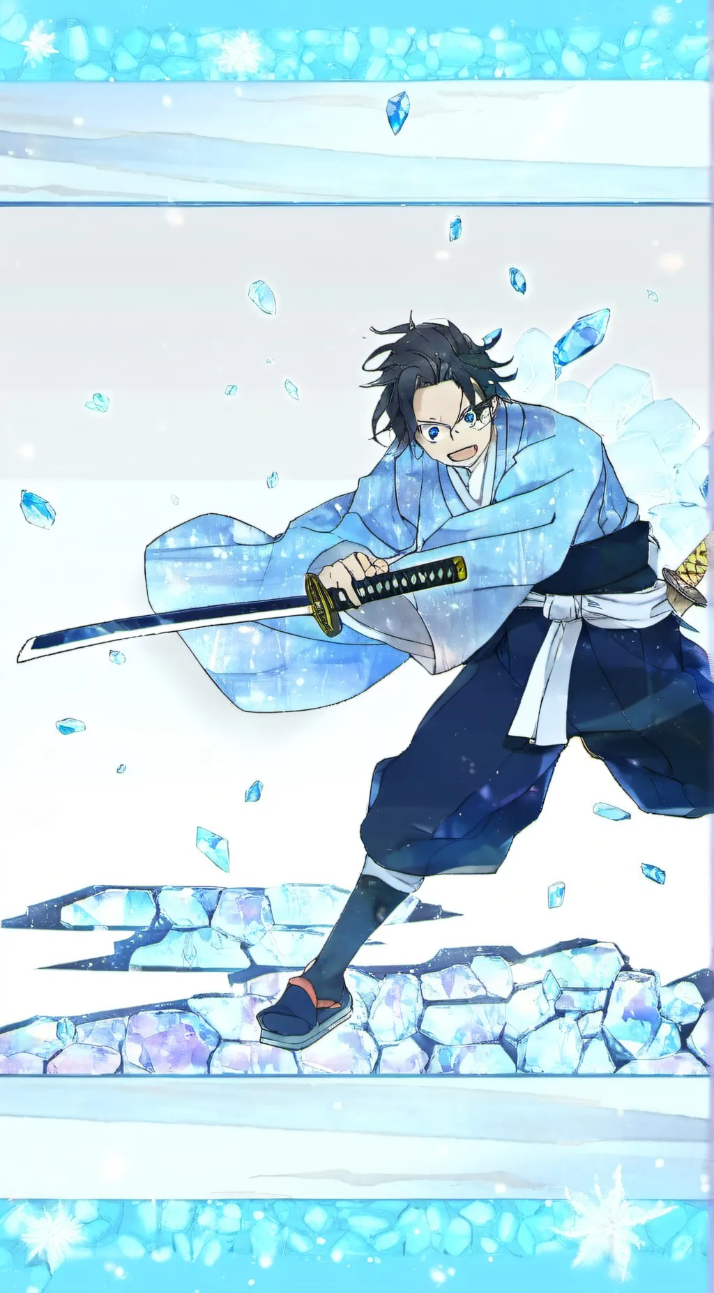 ai character: Yukito Kibutsuji  background