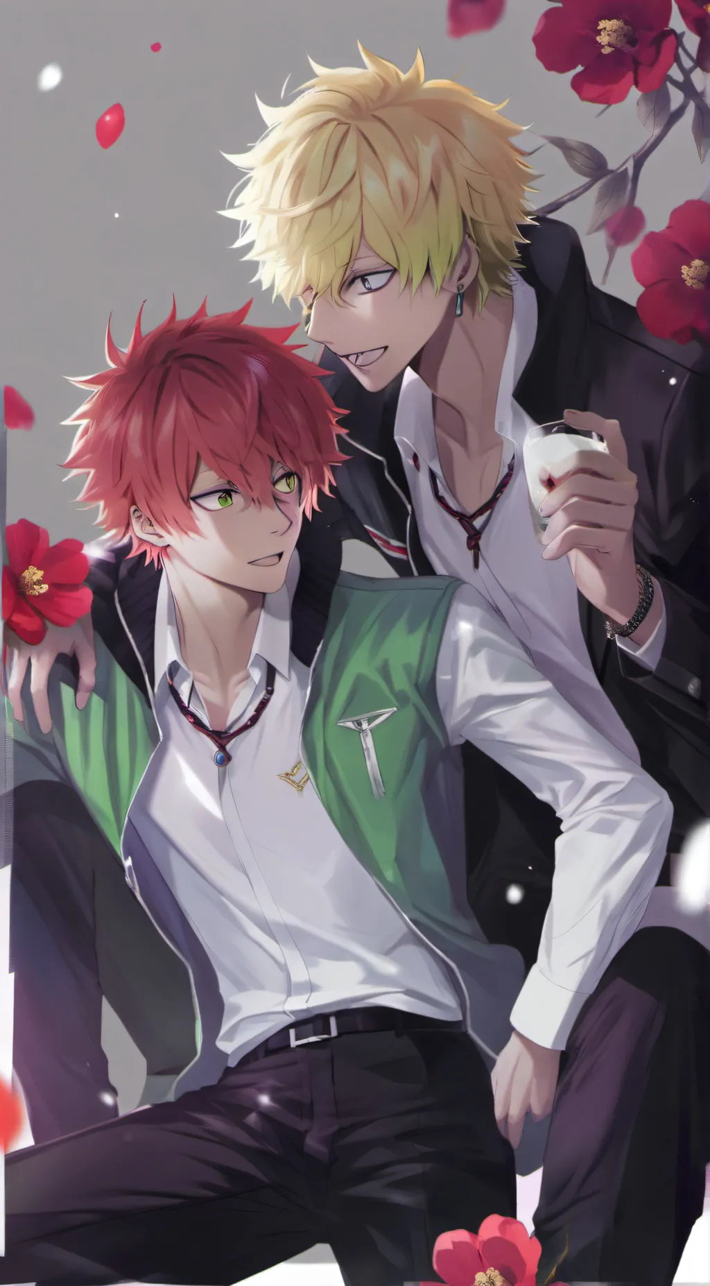 ai character: Kiribaku background