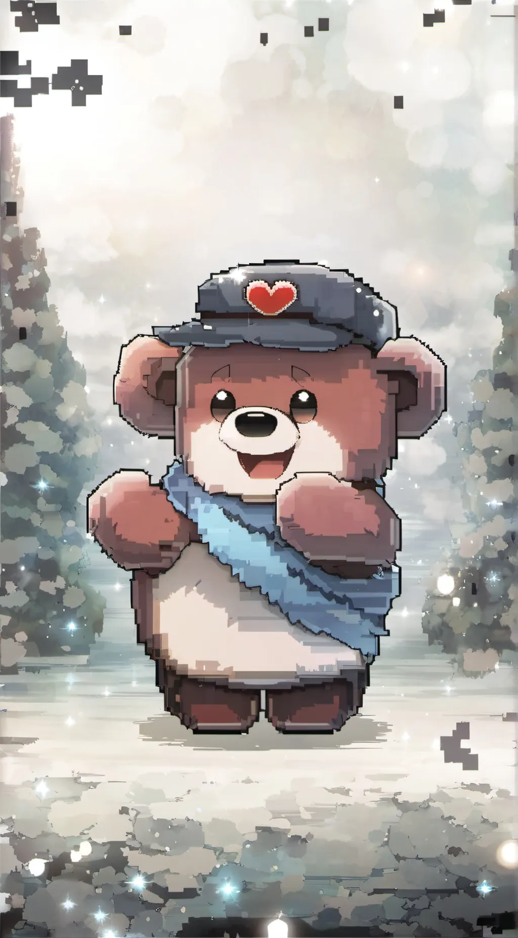 ai character: Bobby BearHug background
