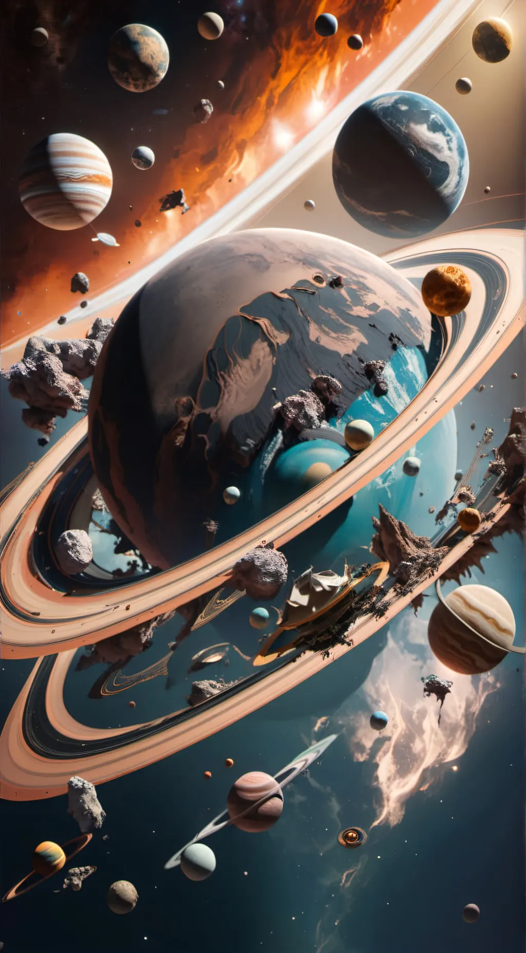 ai character: Solarballs background