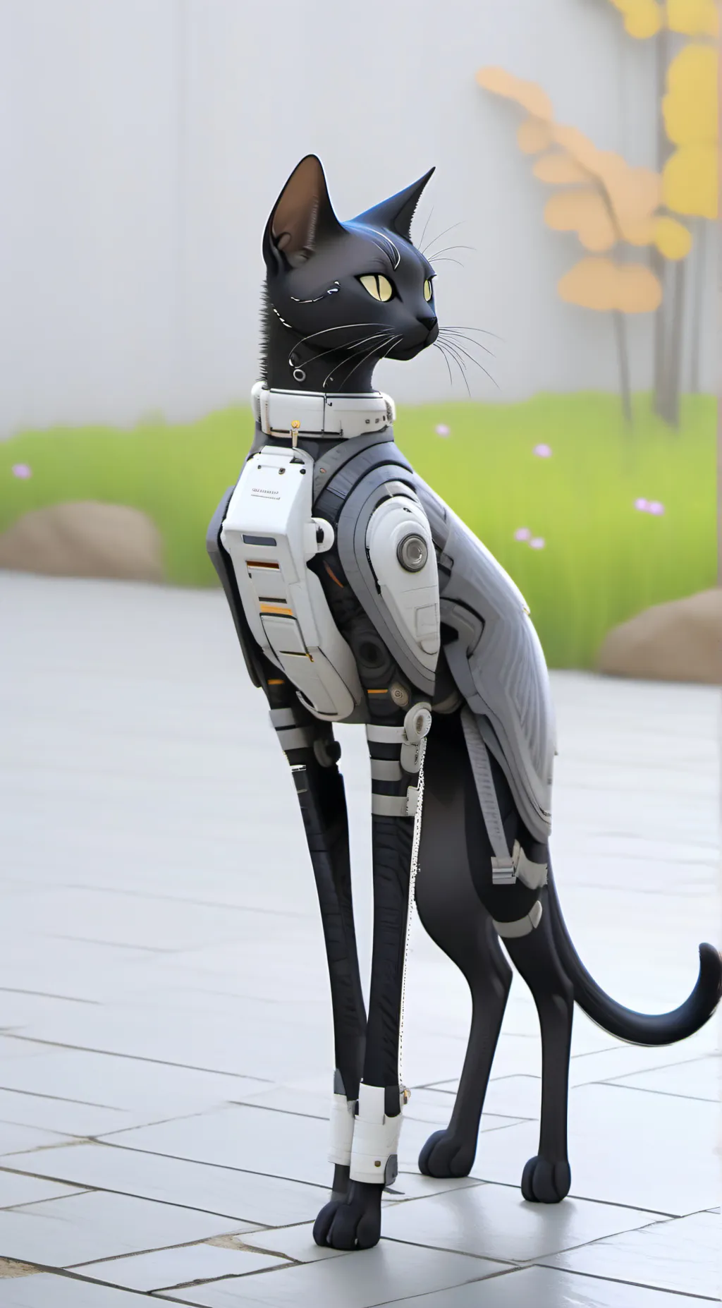 ai character: NightMare CatNap background