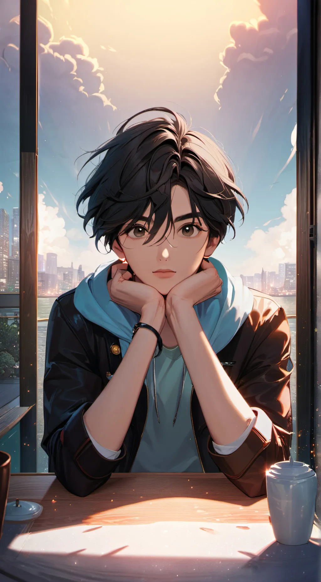 ai character: Owen  background