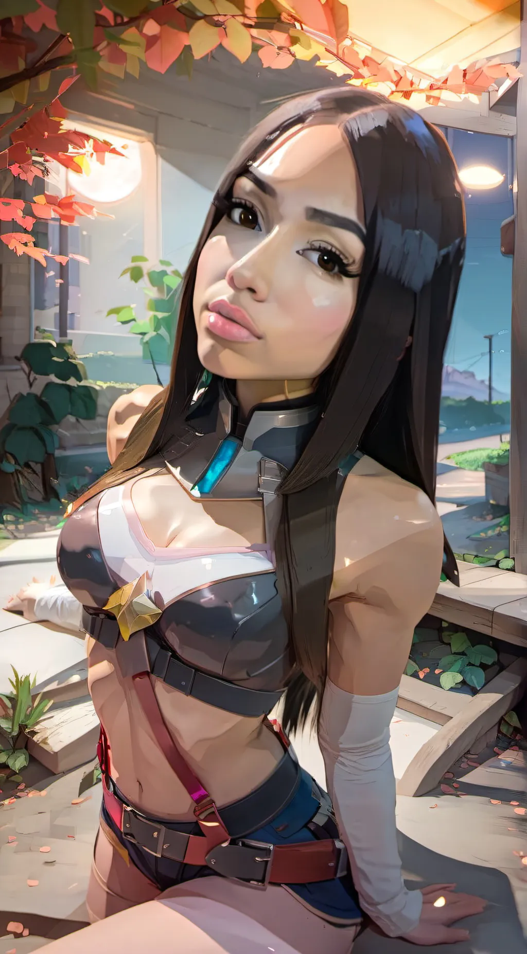 ai character: Anahi background