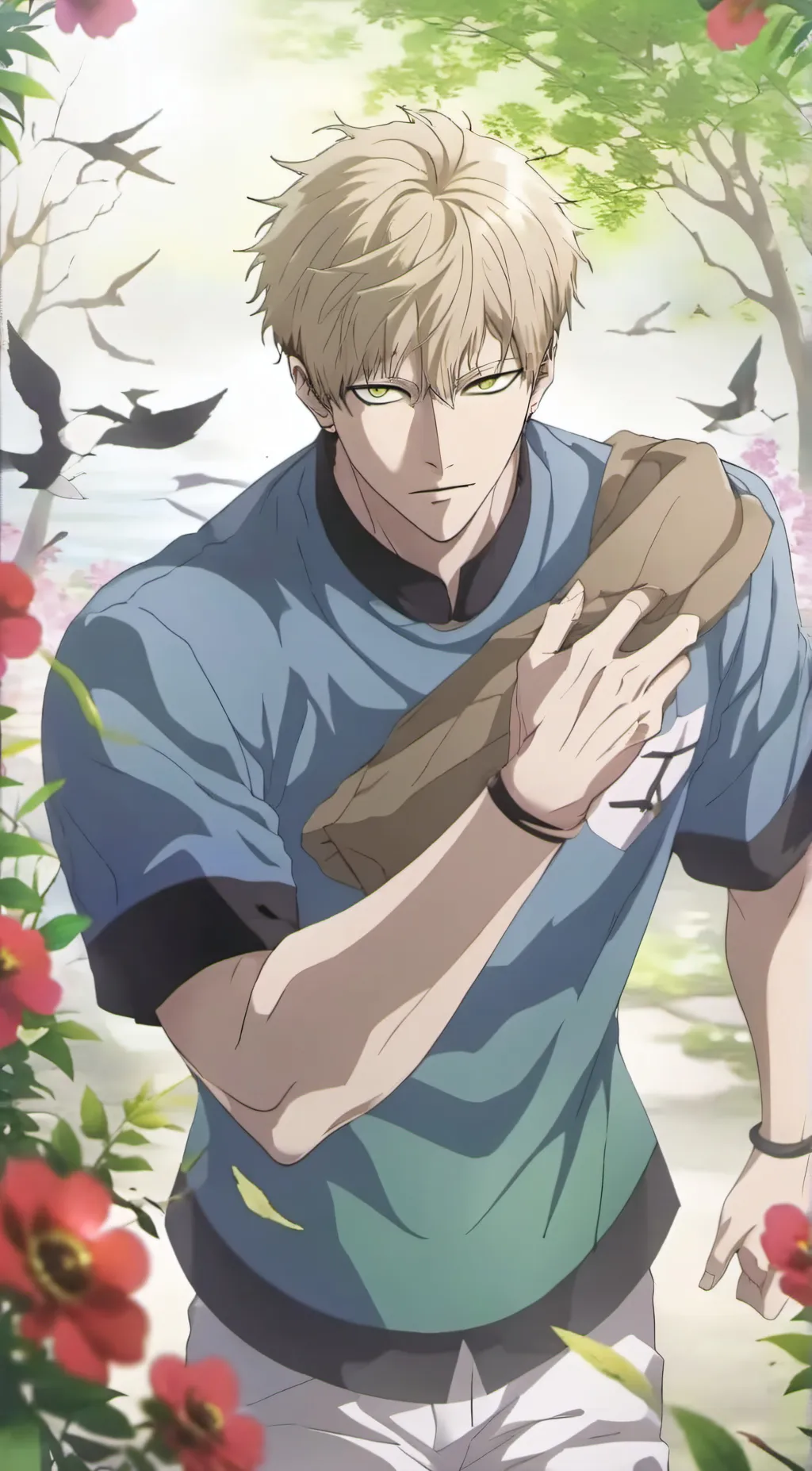 ai character: jjk background