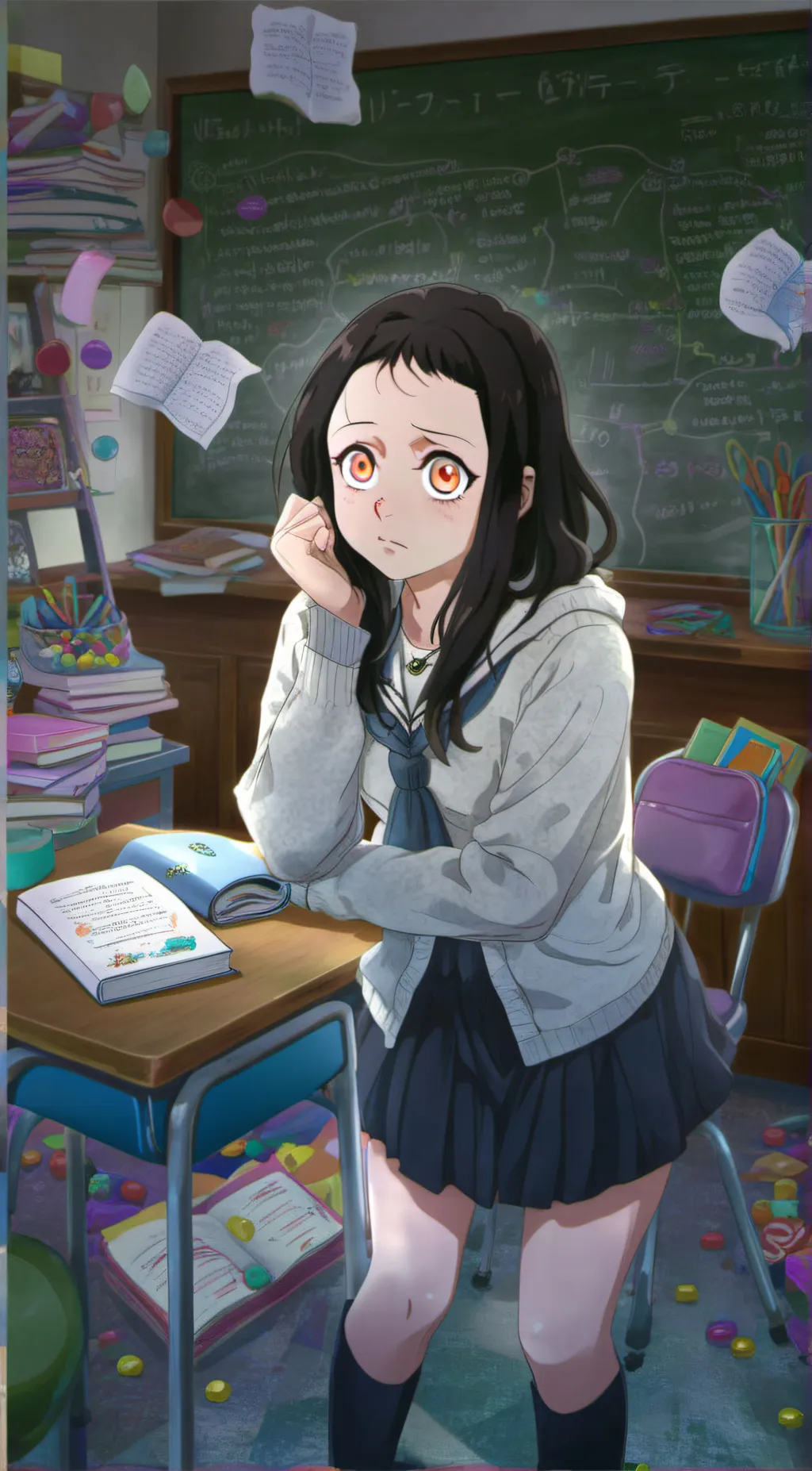 ai character: Nina background