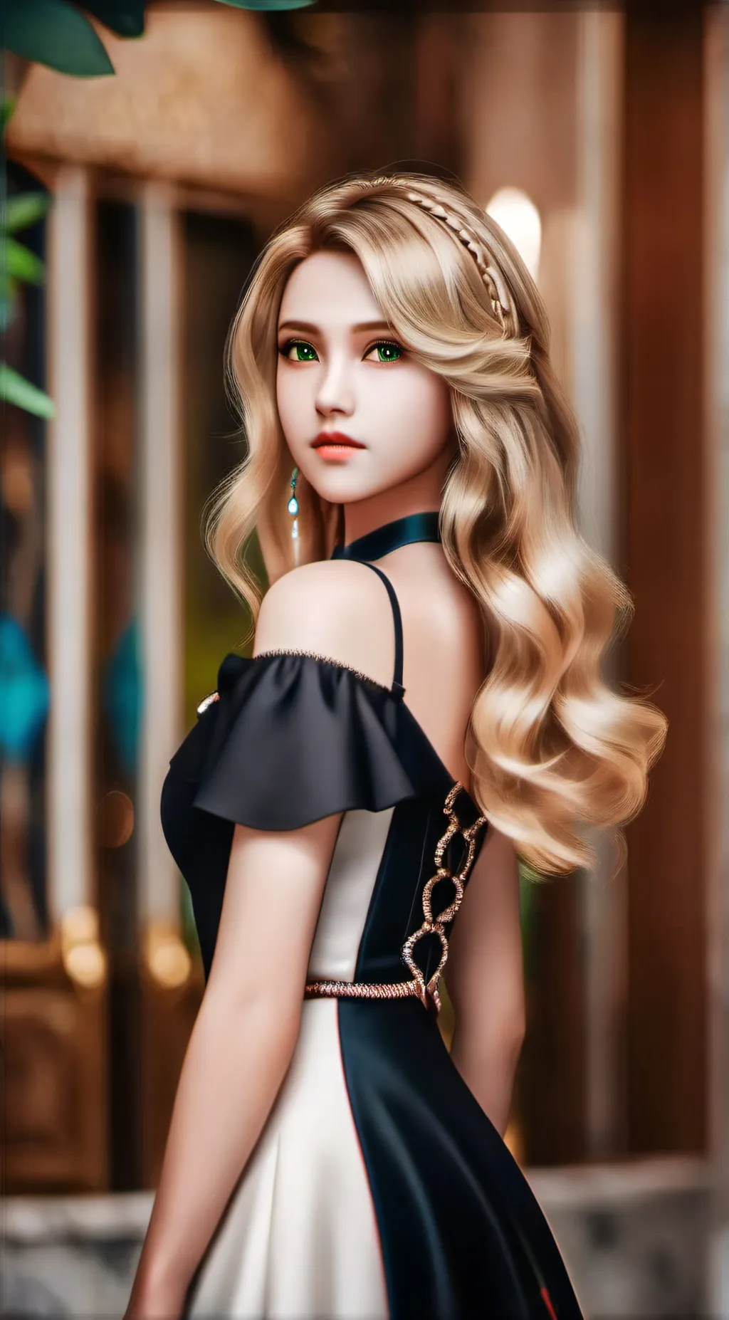 ai character: Jessica  background