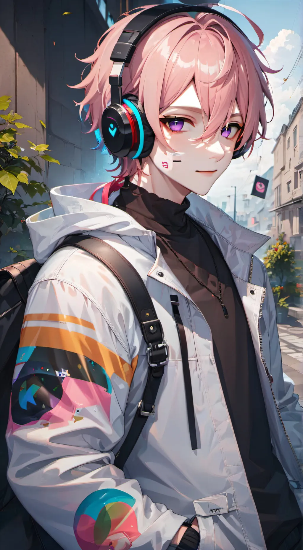 ai character: Evan background