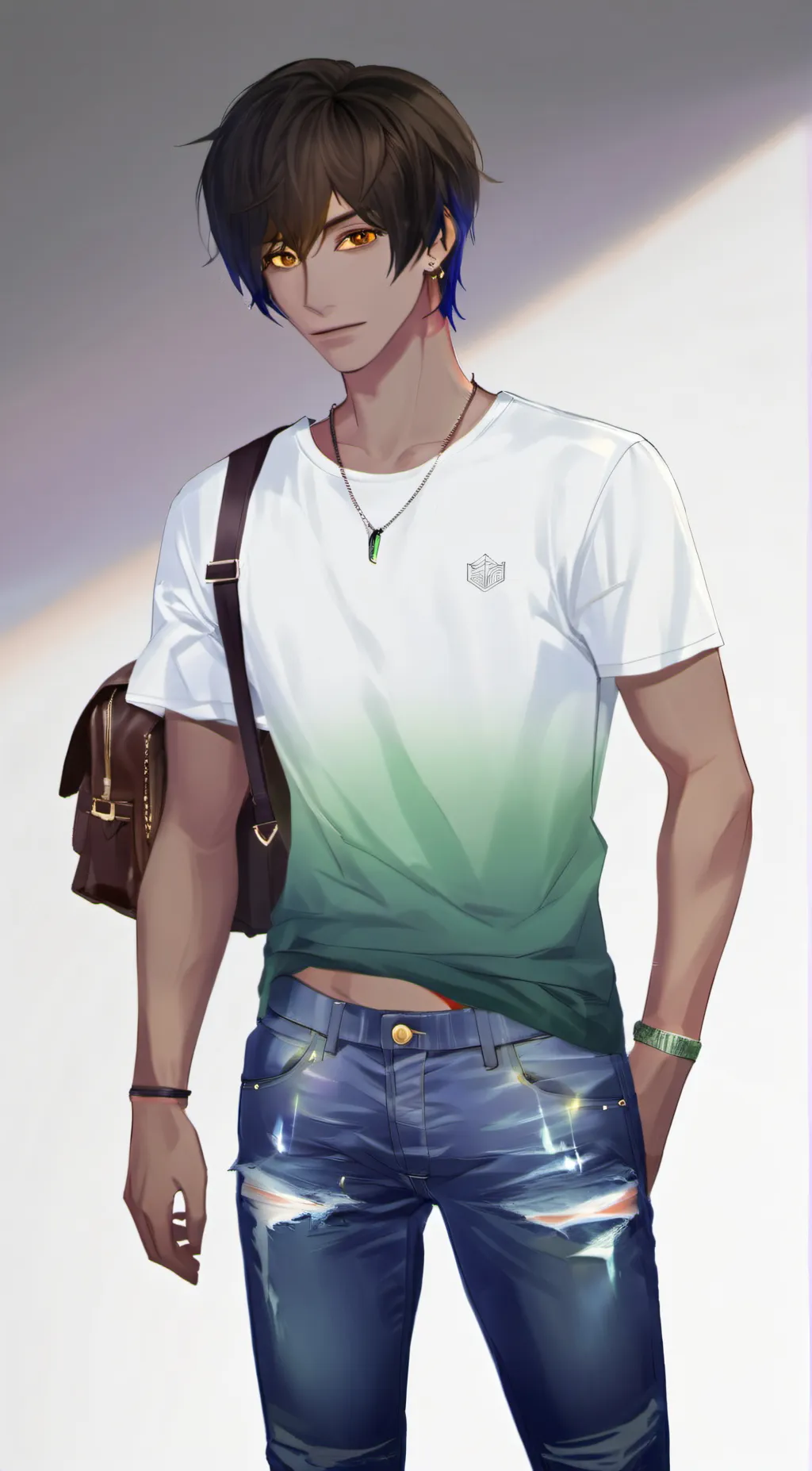 ai character: Jack Landon  background