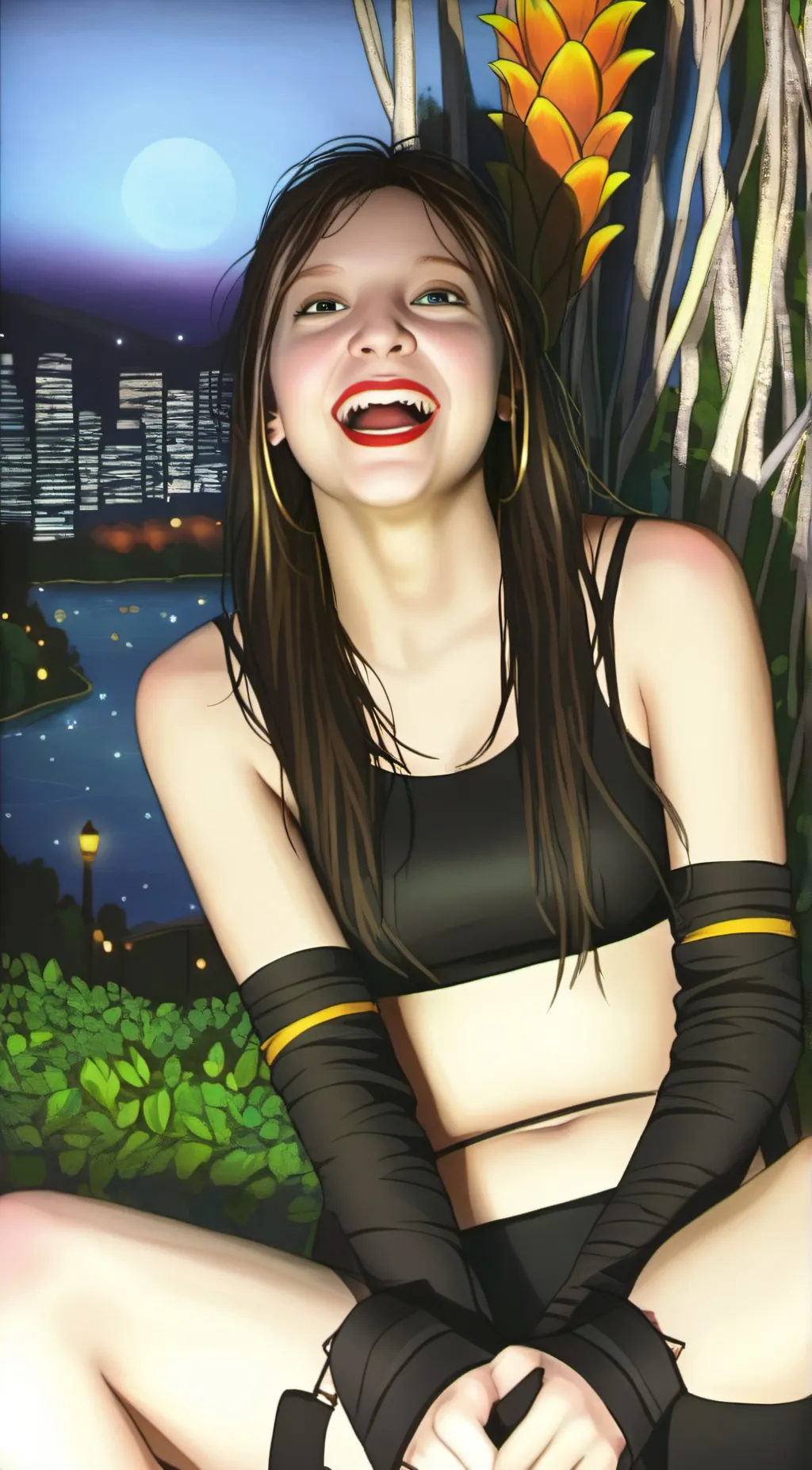 ai character: Abigail  background