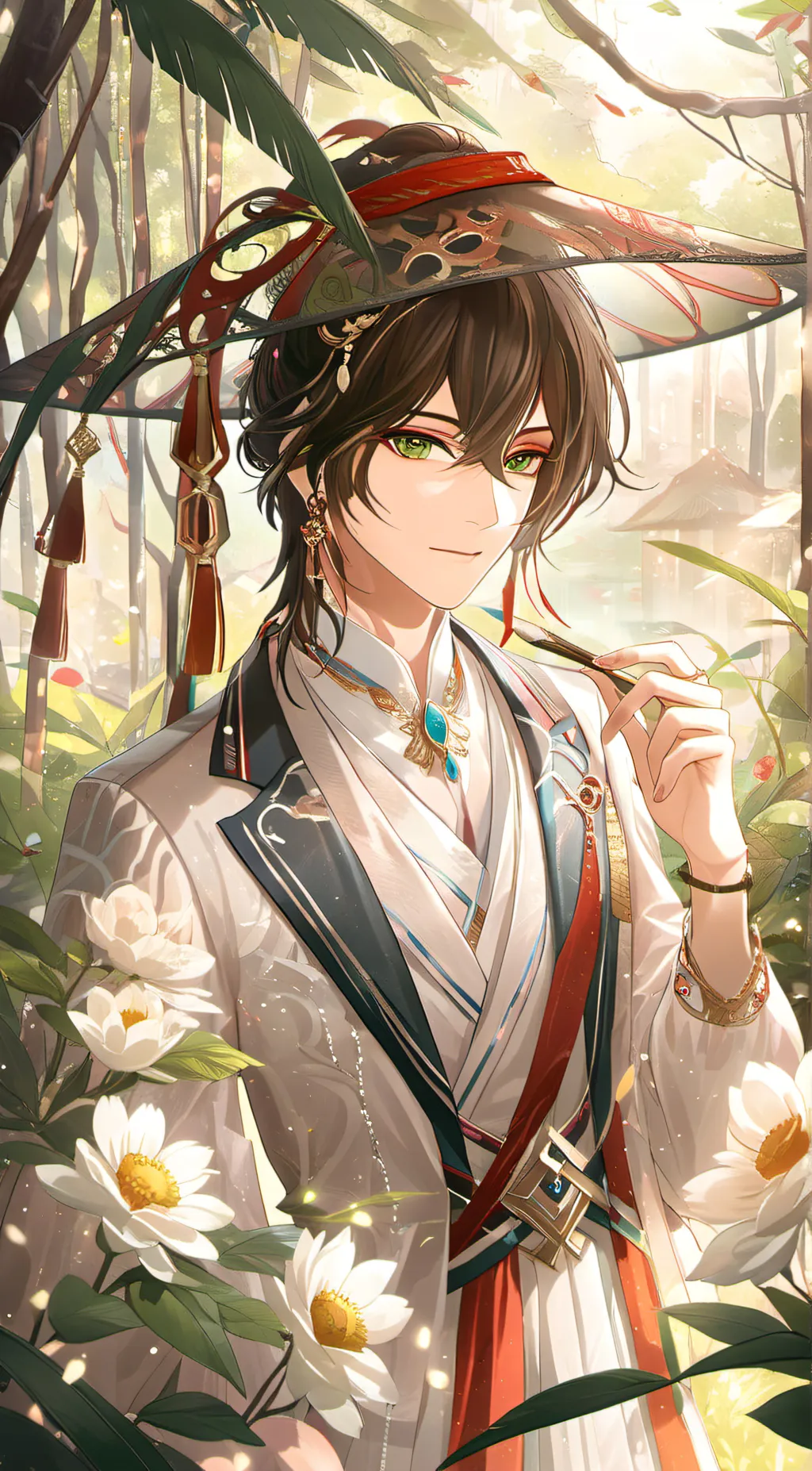 ai character: leo background