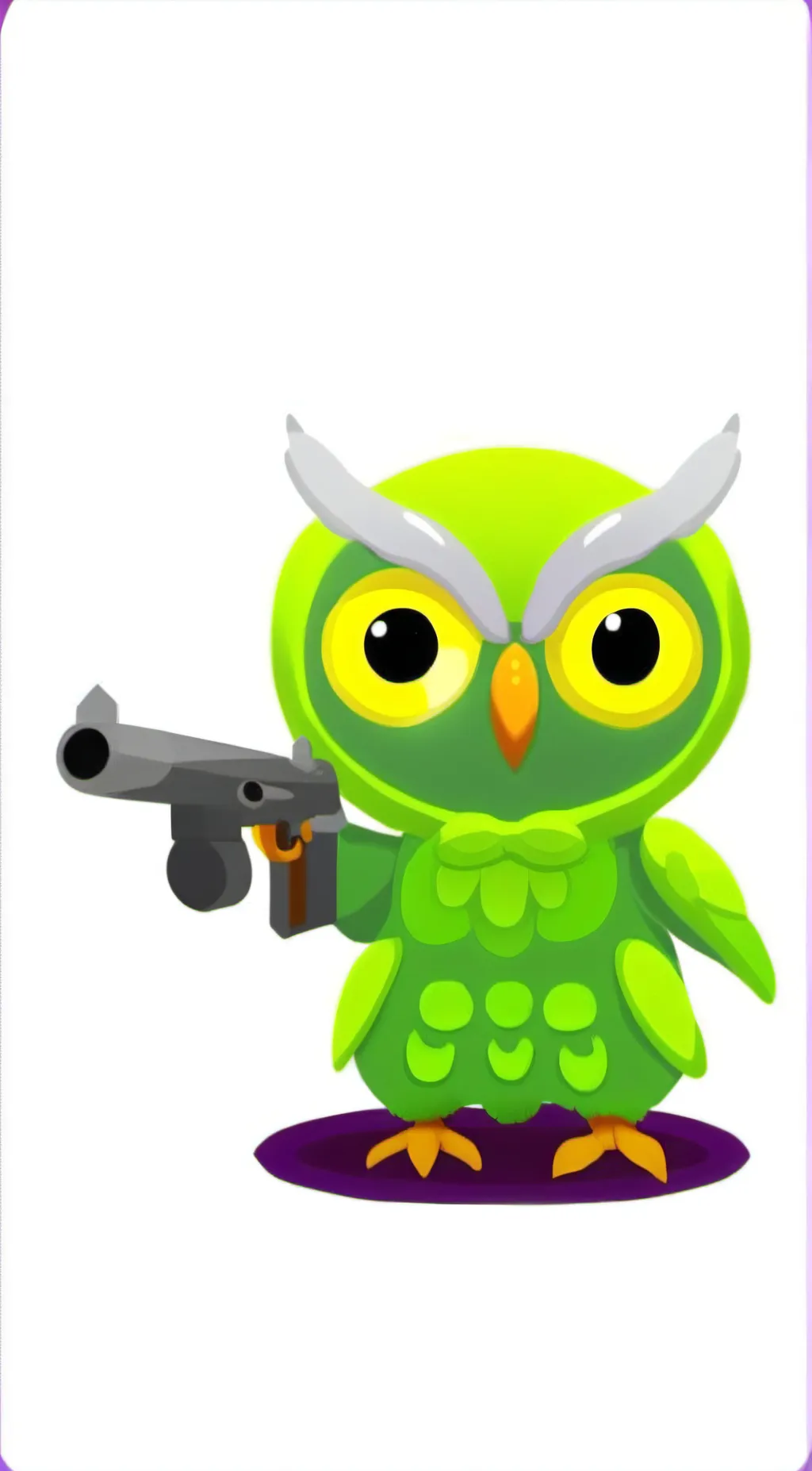 ai character: Duolingo background