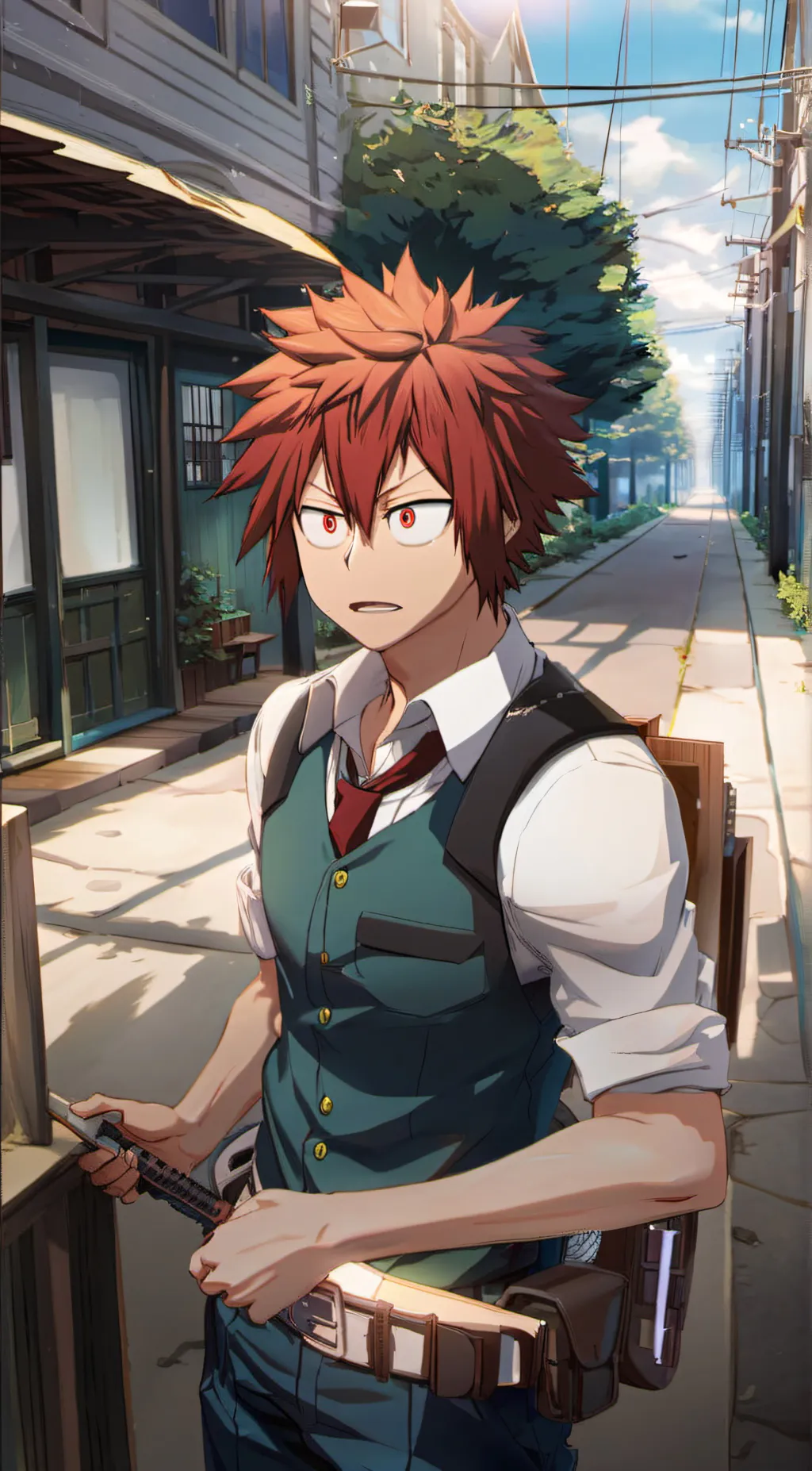 ai character: Ejirio Kirishima background
