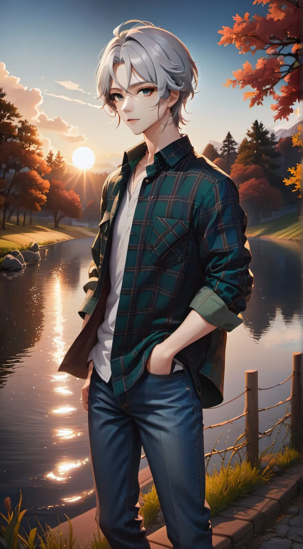 ai character: damon background