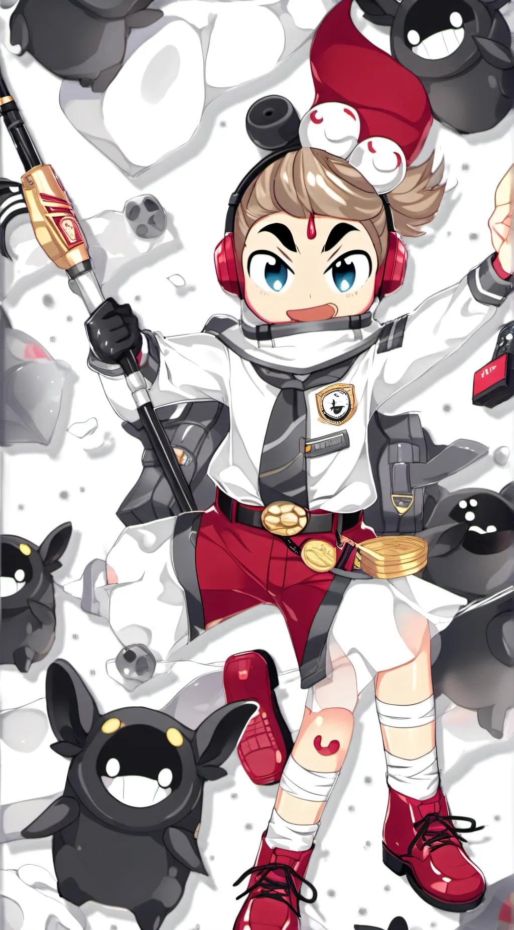 ai character: YES background