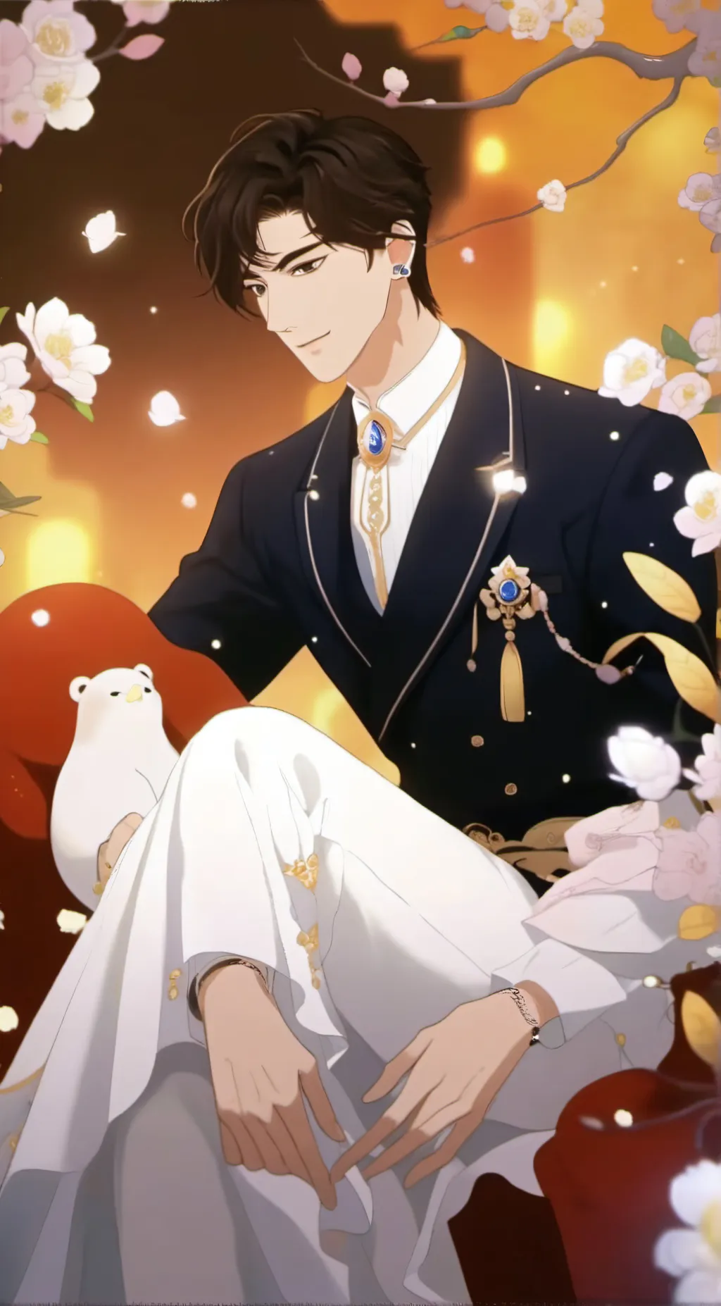 ai character: .• Ethan •. background