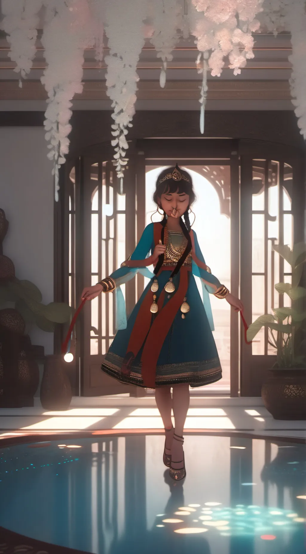 ai character: older naomi background