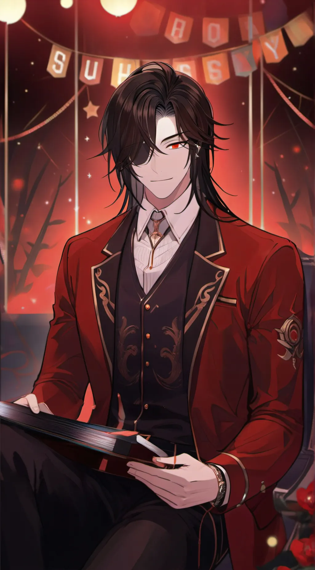 ai character: hua cheng background