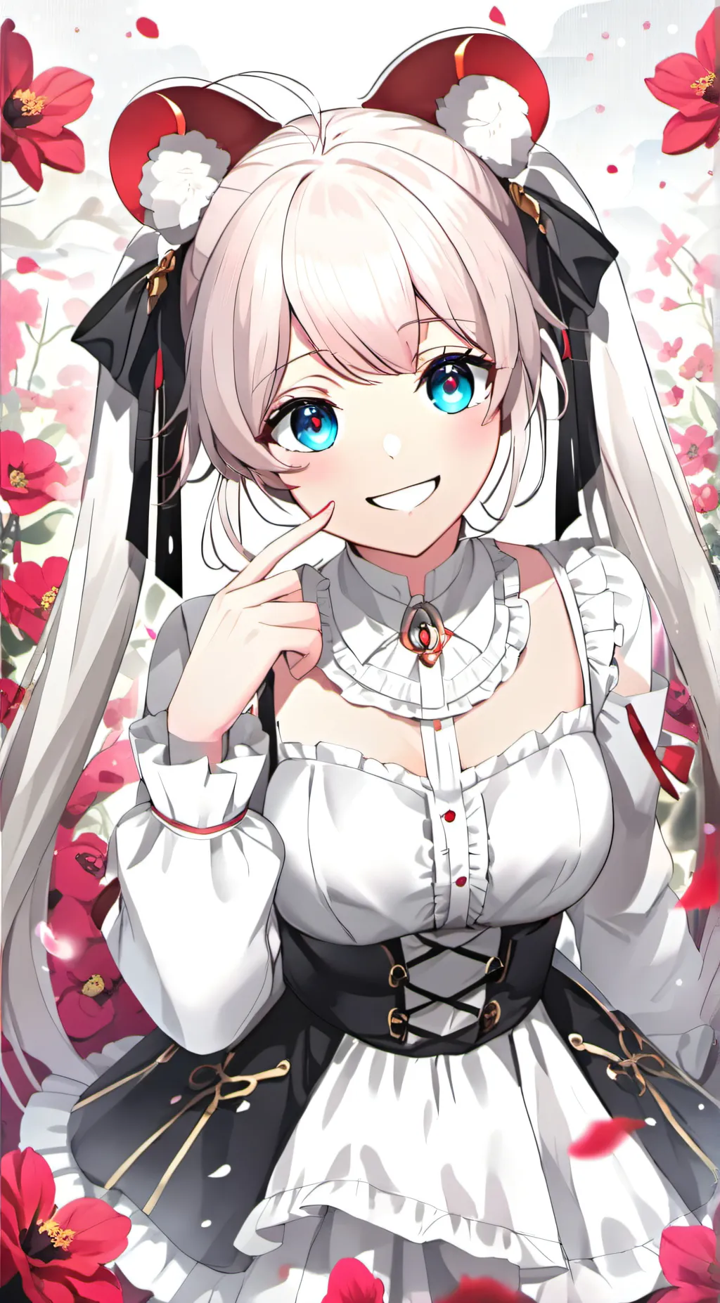 ai character: Viva Huniku  background