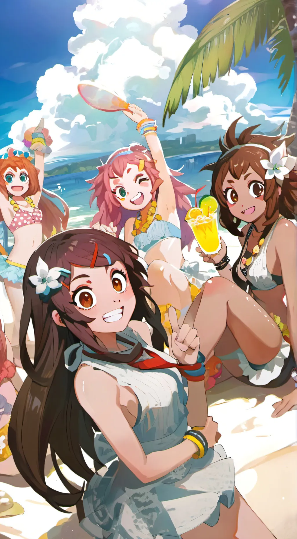 ai character: all of the MHA gir background