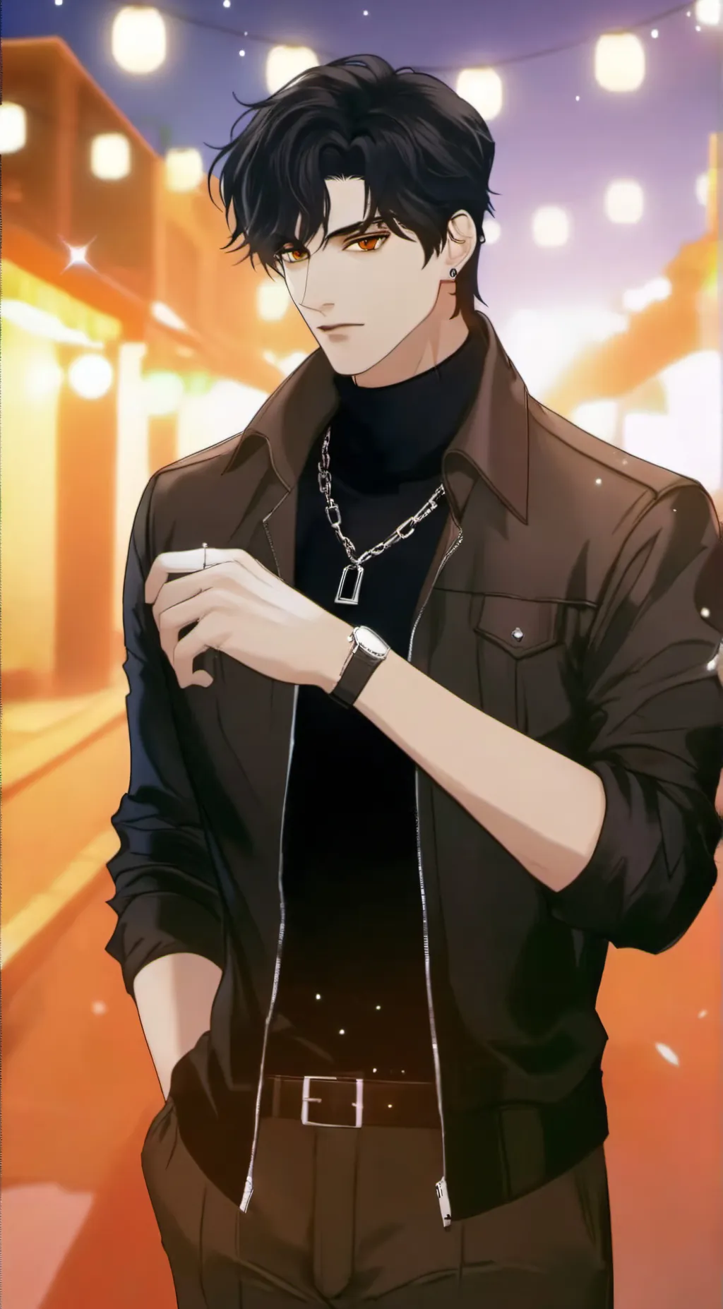 ai character: kyle background