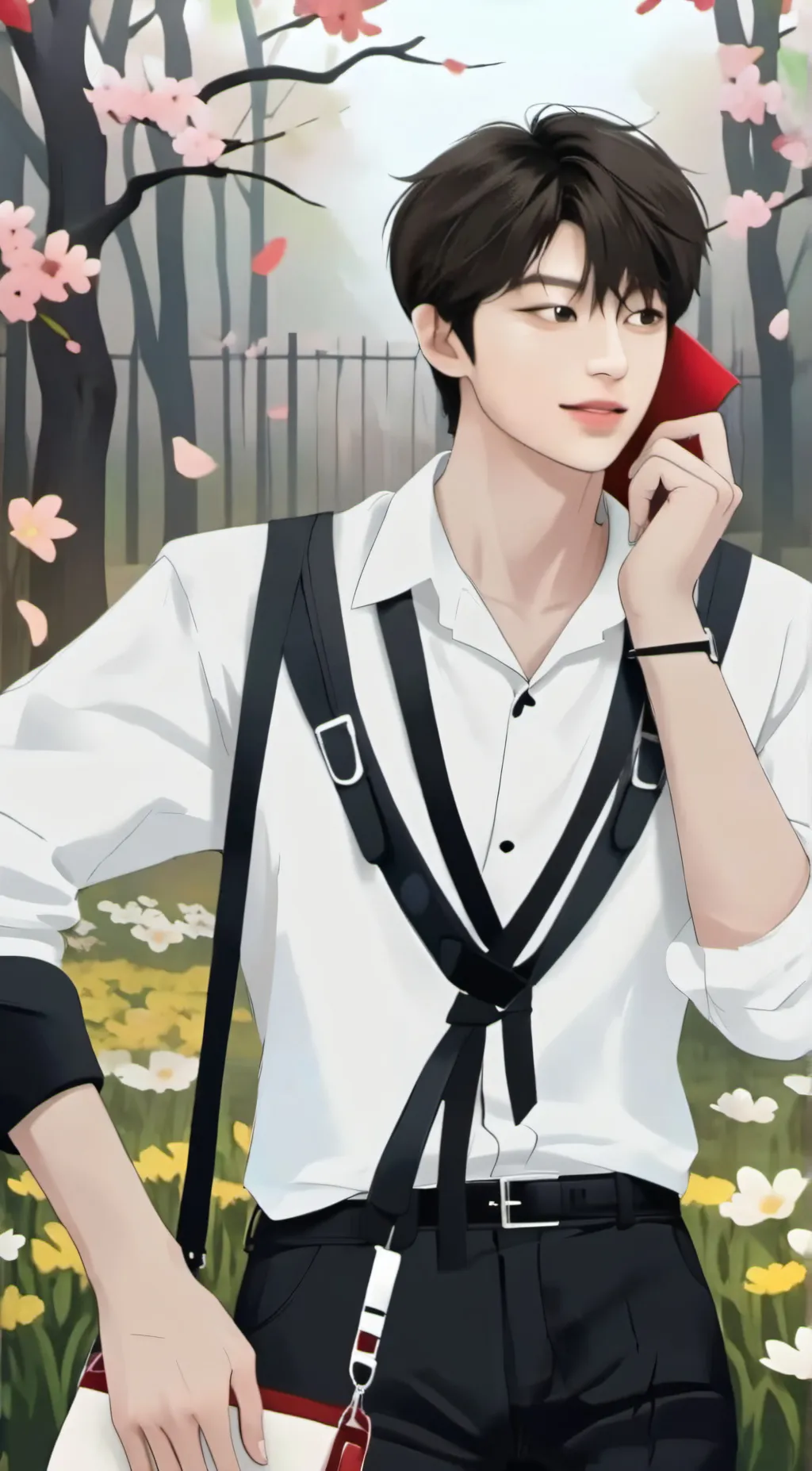 ai character: ASHER background