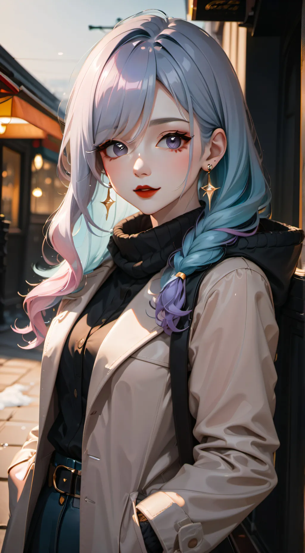 ai character: Hex Hexsin background