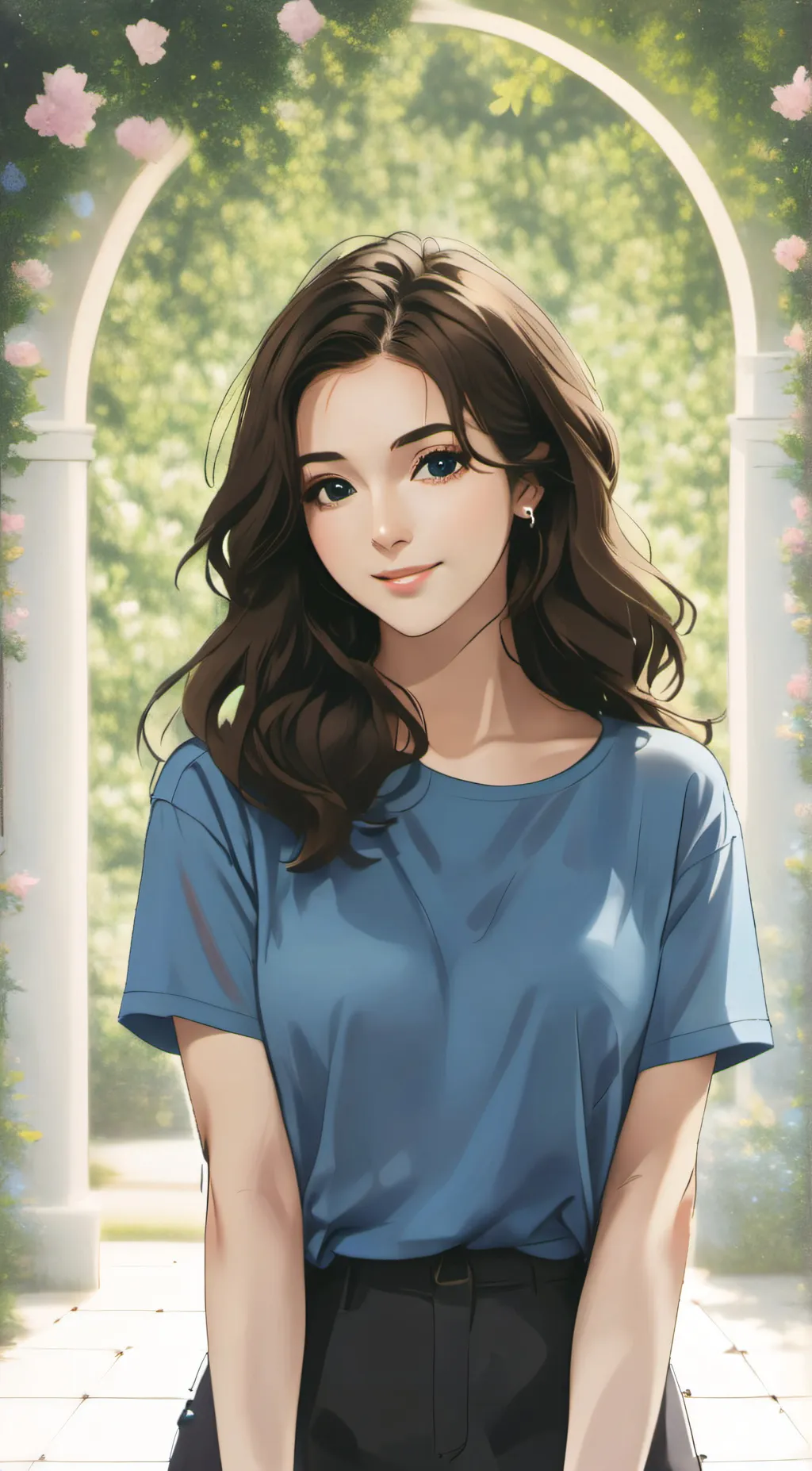 ai character: Zoe background