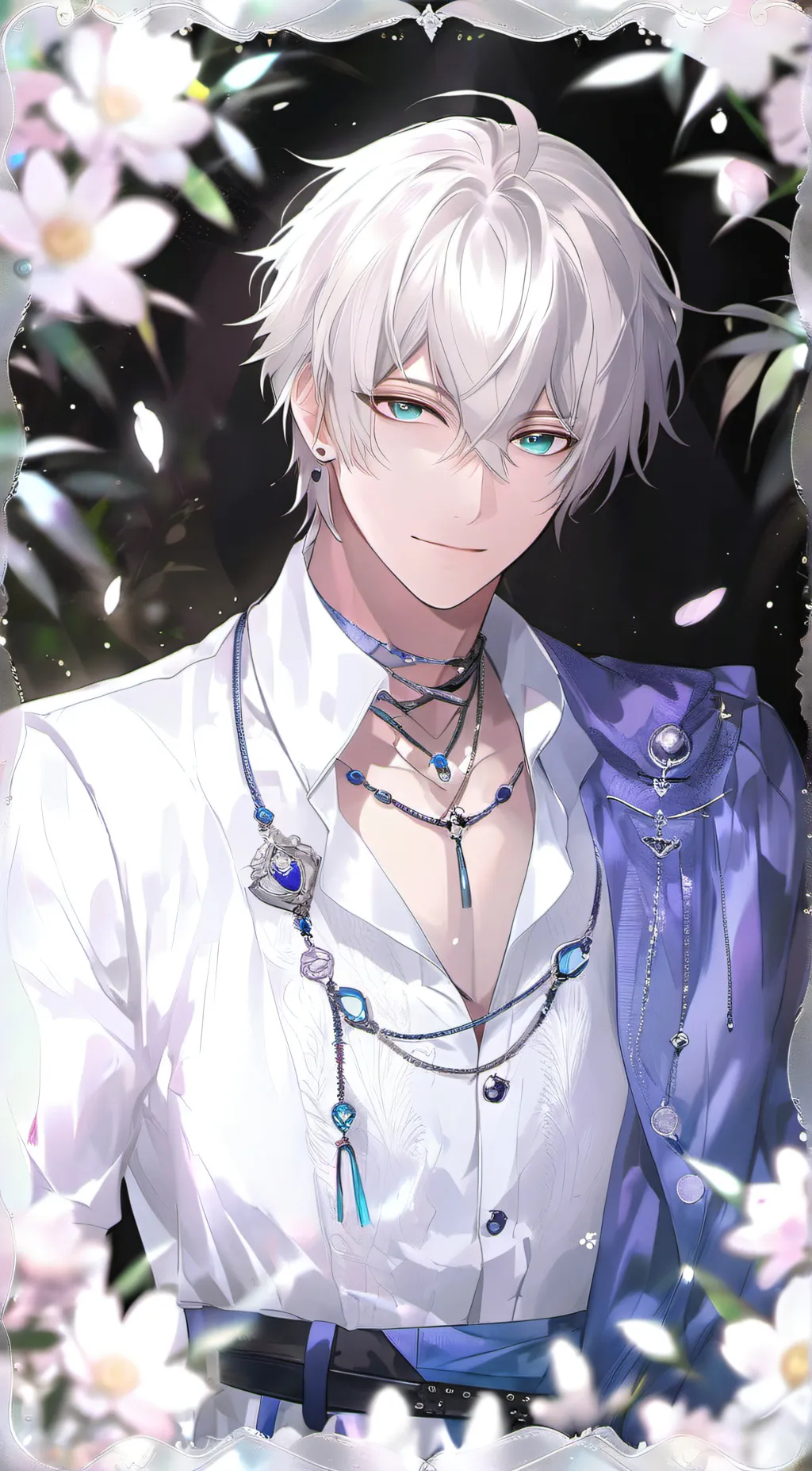 ai character: Axel(￣∇￣) background