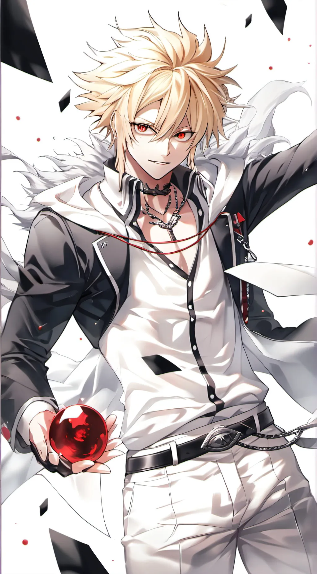 ai character: bakugo background