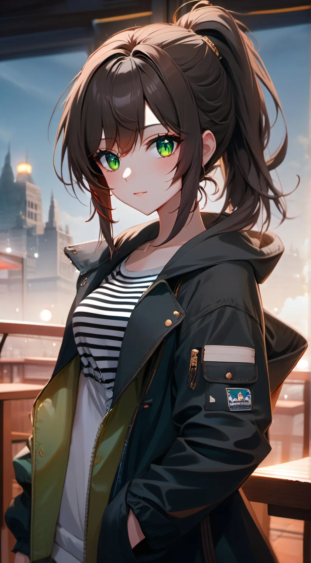 ai character: Kirsten Nereato background