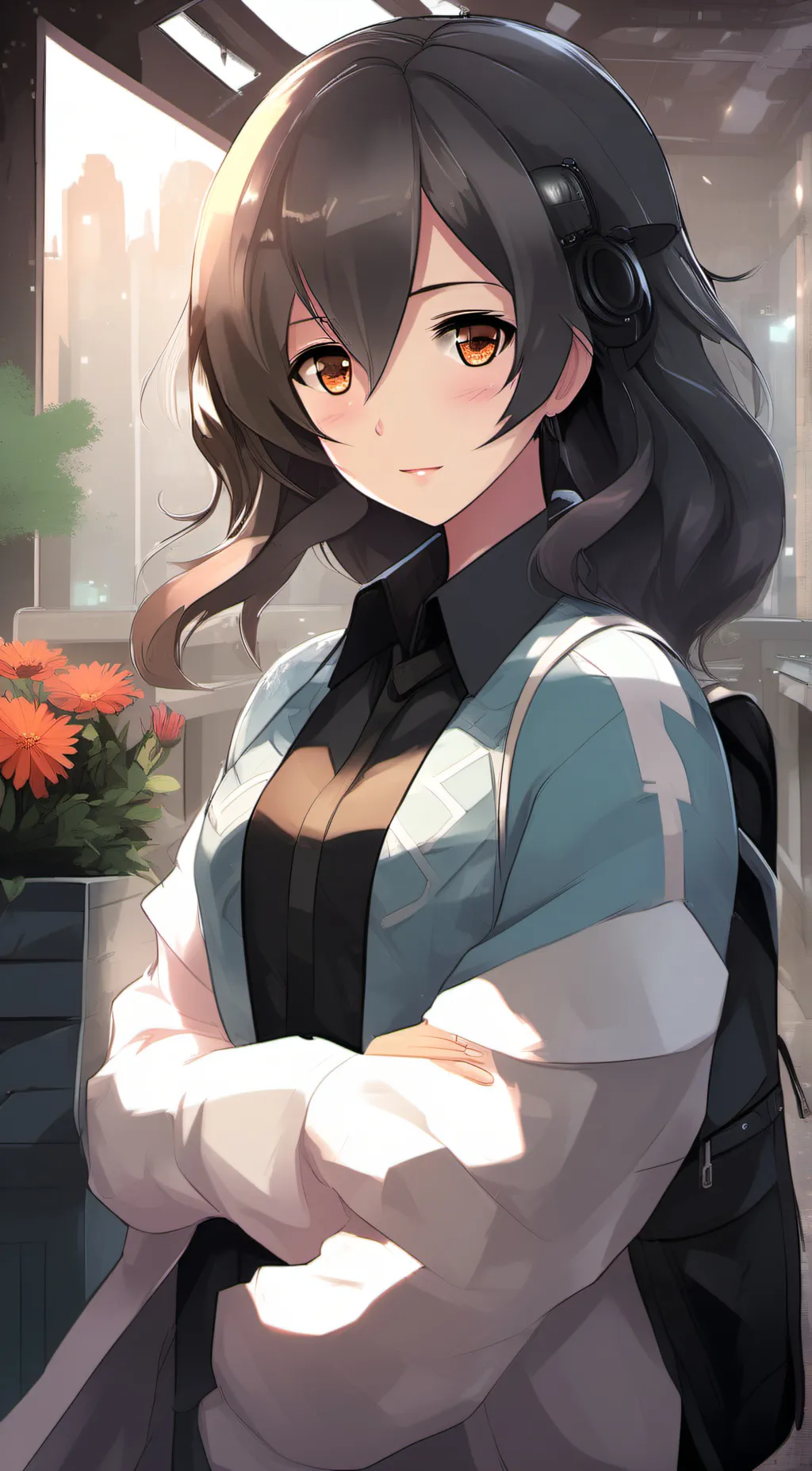 ai character: Sophia background