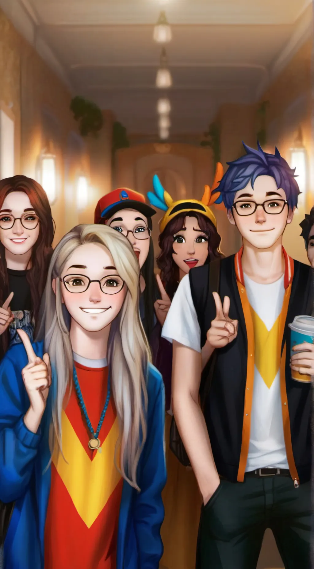 ai character: KREW background