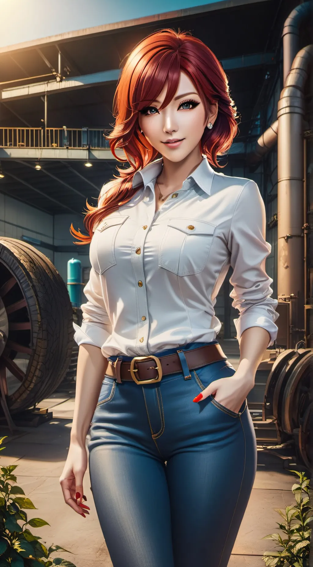 ai character: Vickie Martin  background