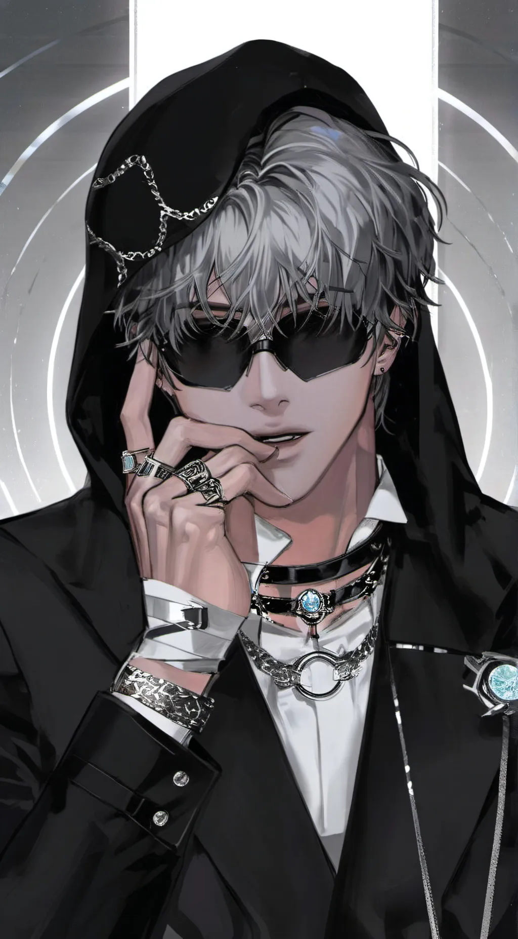 ai character: Milo  background