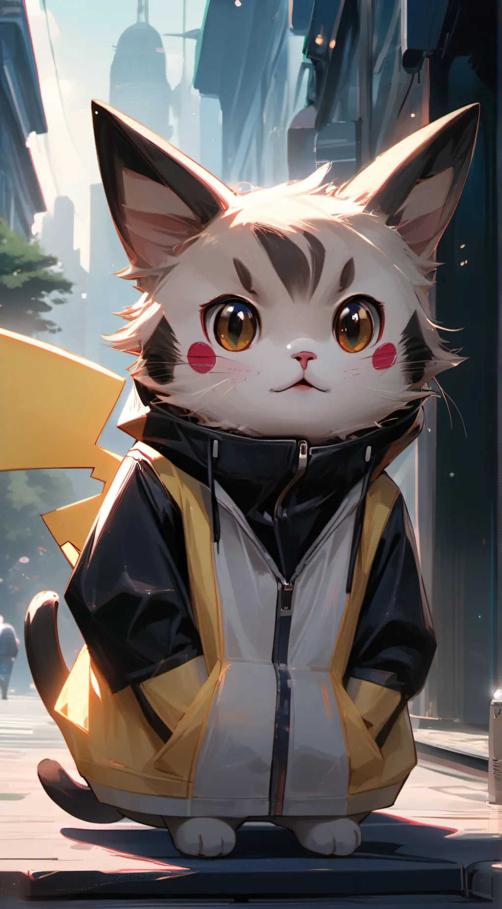 ai character: KitaChu background