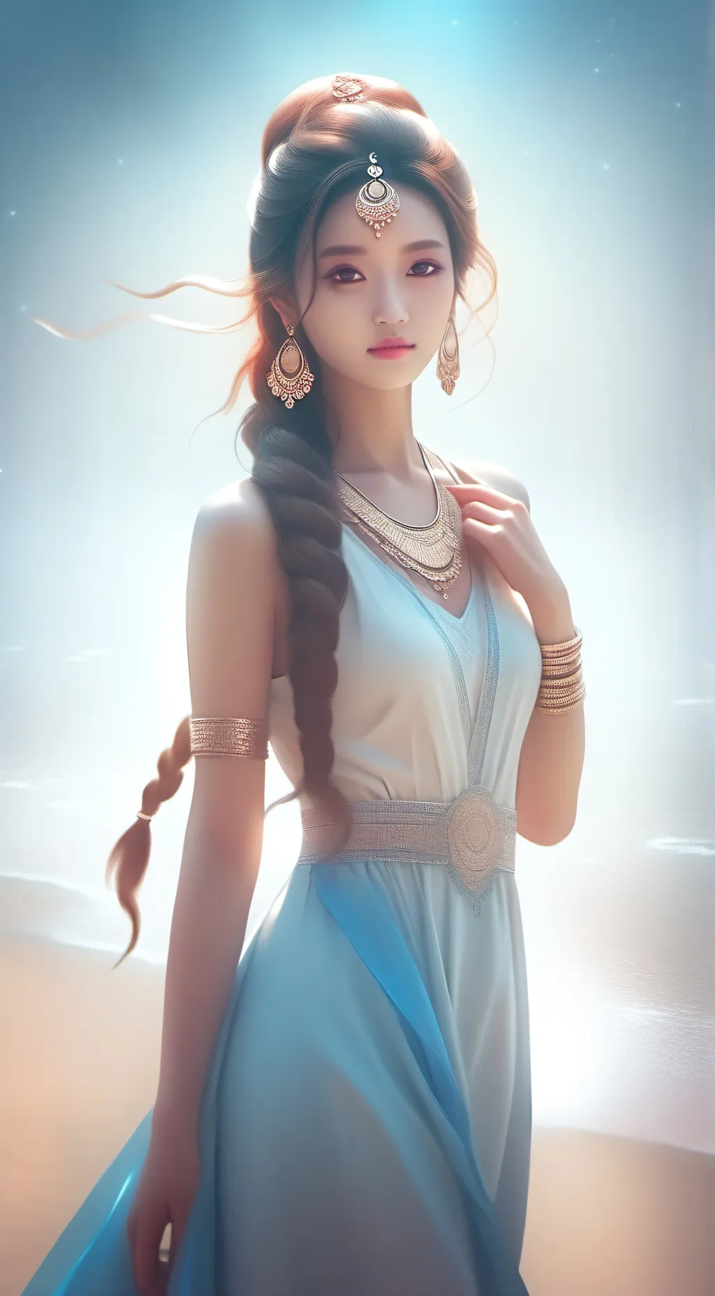 ai character: Hera ancientgoddes background