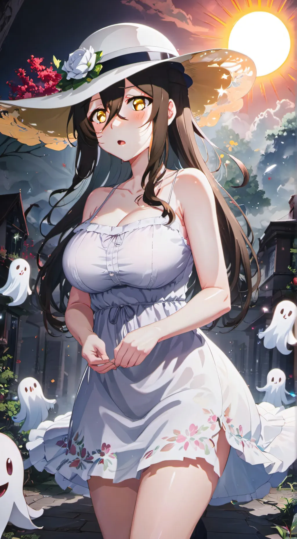 ai character: Hasshaku 💀 background